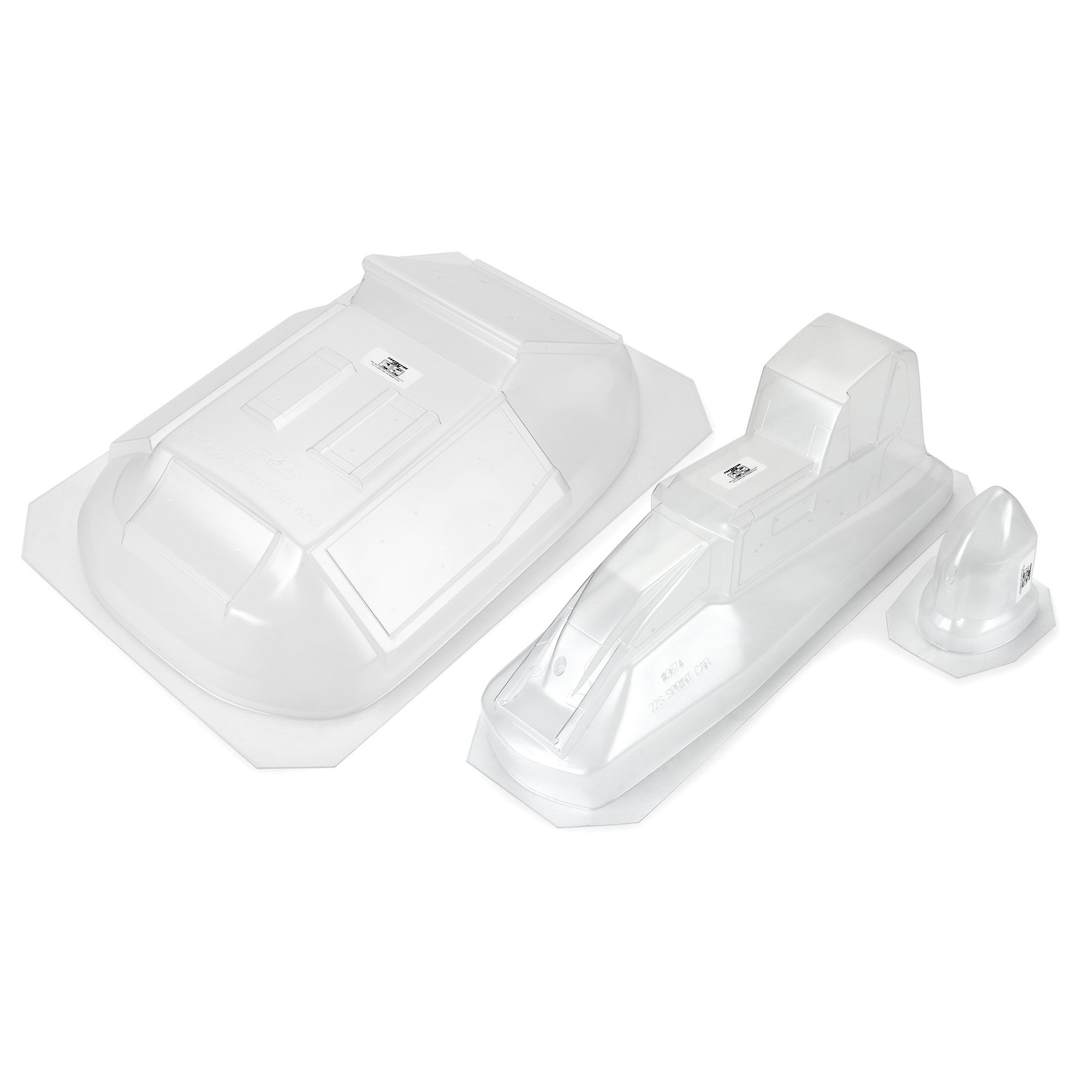 Pro-Line Racing 1/10 Sprint Car Light Weight Clear Body Panel Kit: Losi Sprint Car