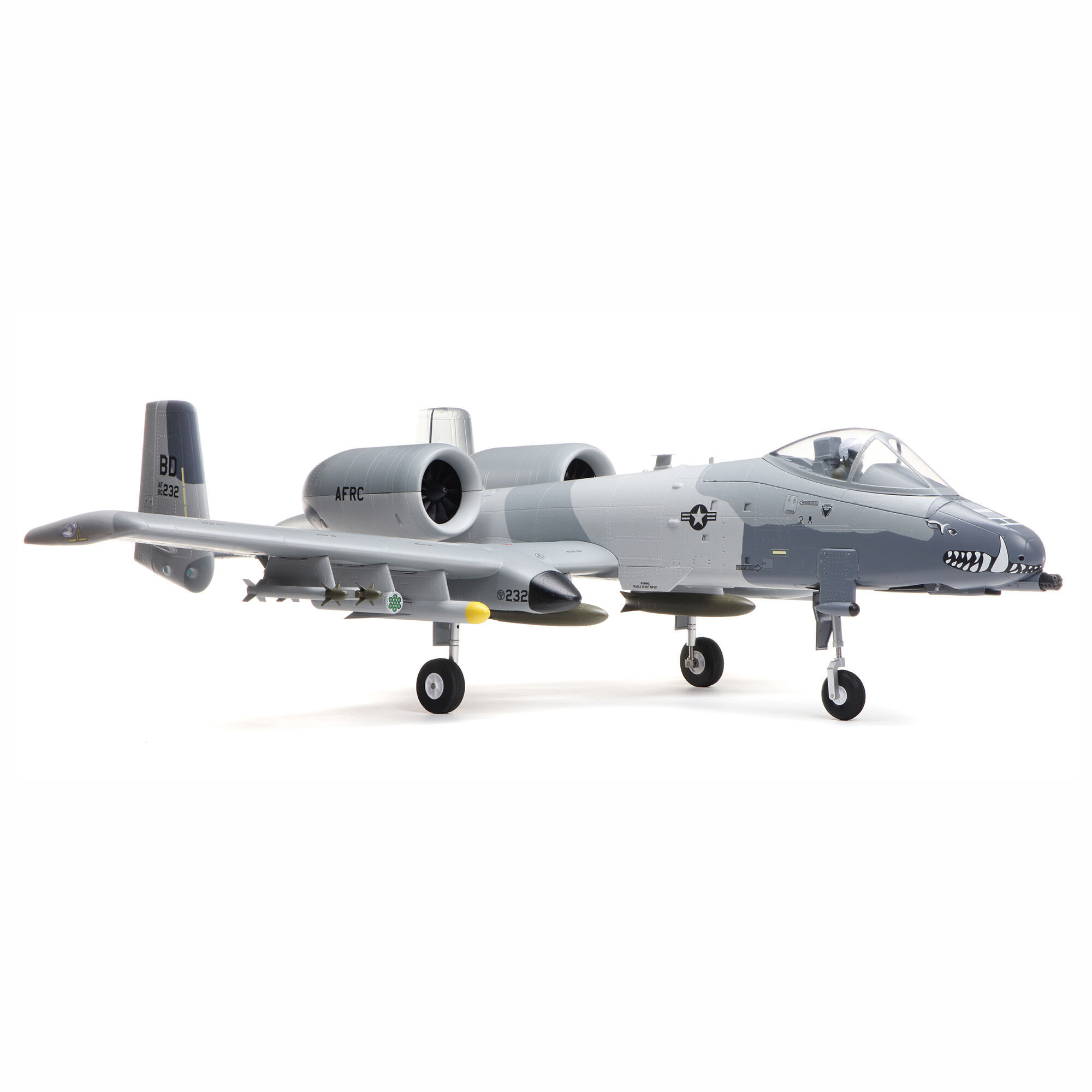 E-flite A-10 Thunderbolt II Twin 64mm EDF BNF Basic with AS3X and SAFE Select
