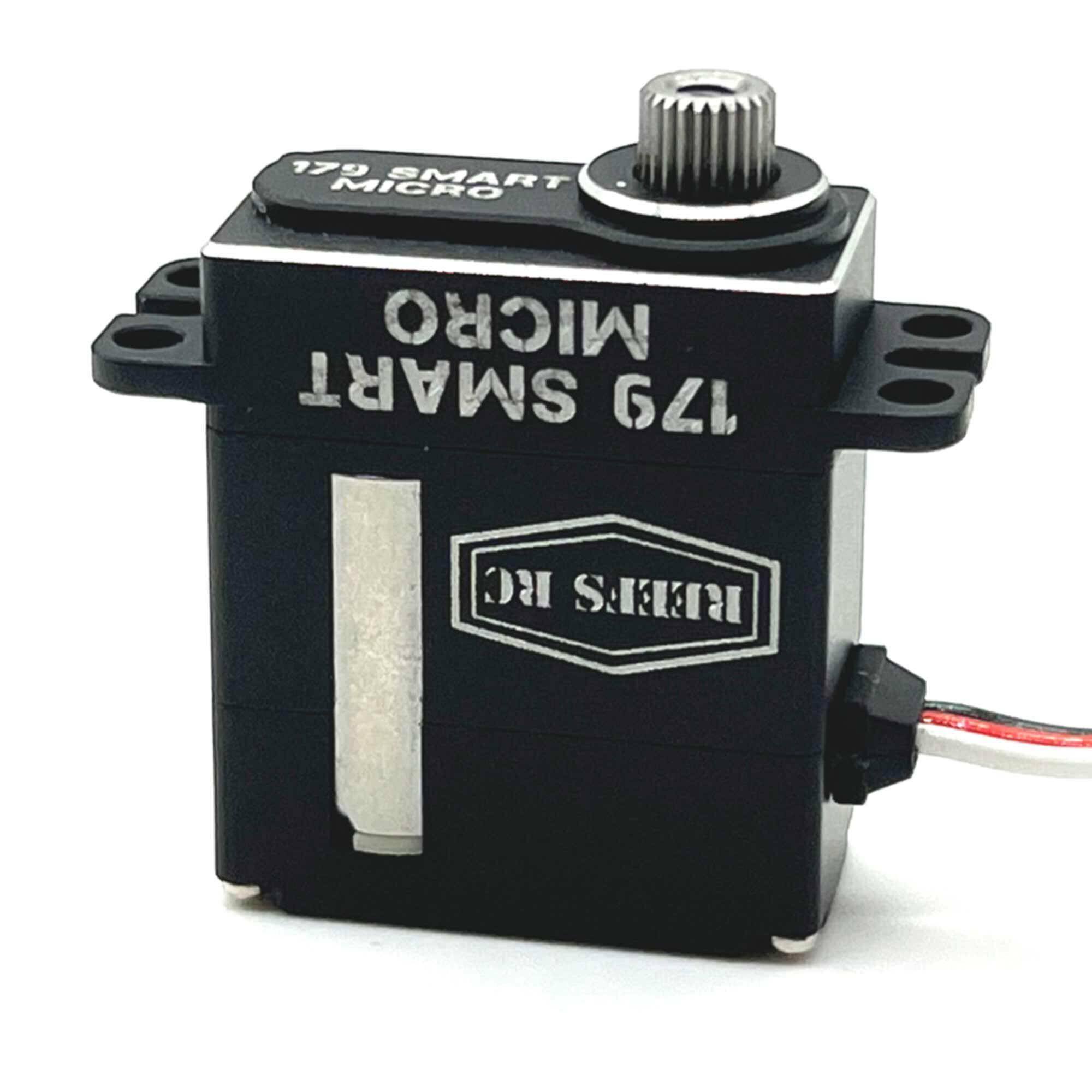 REEFS RC 179 Smart Micro Digital Metal Gear Waterproof Programmable Winch Servo, Black