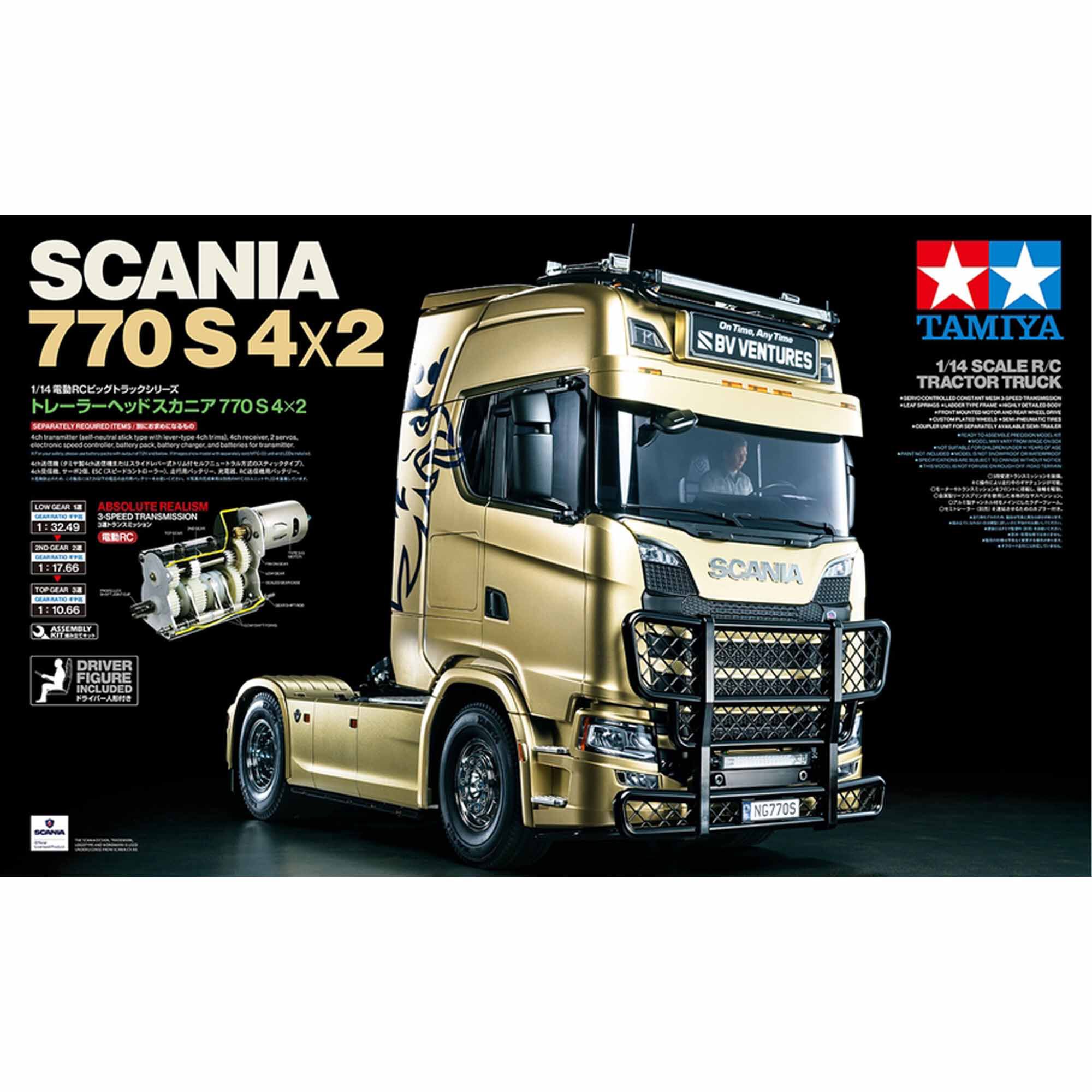 Tamiya 1/14 Scania 770S 4x2 Tractor Truck Kit