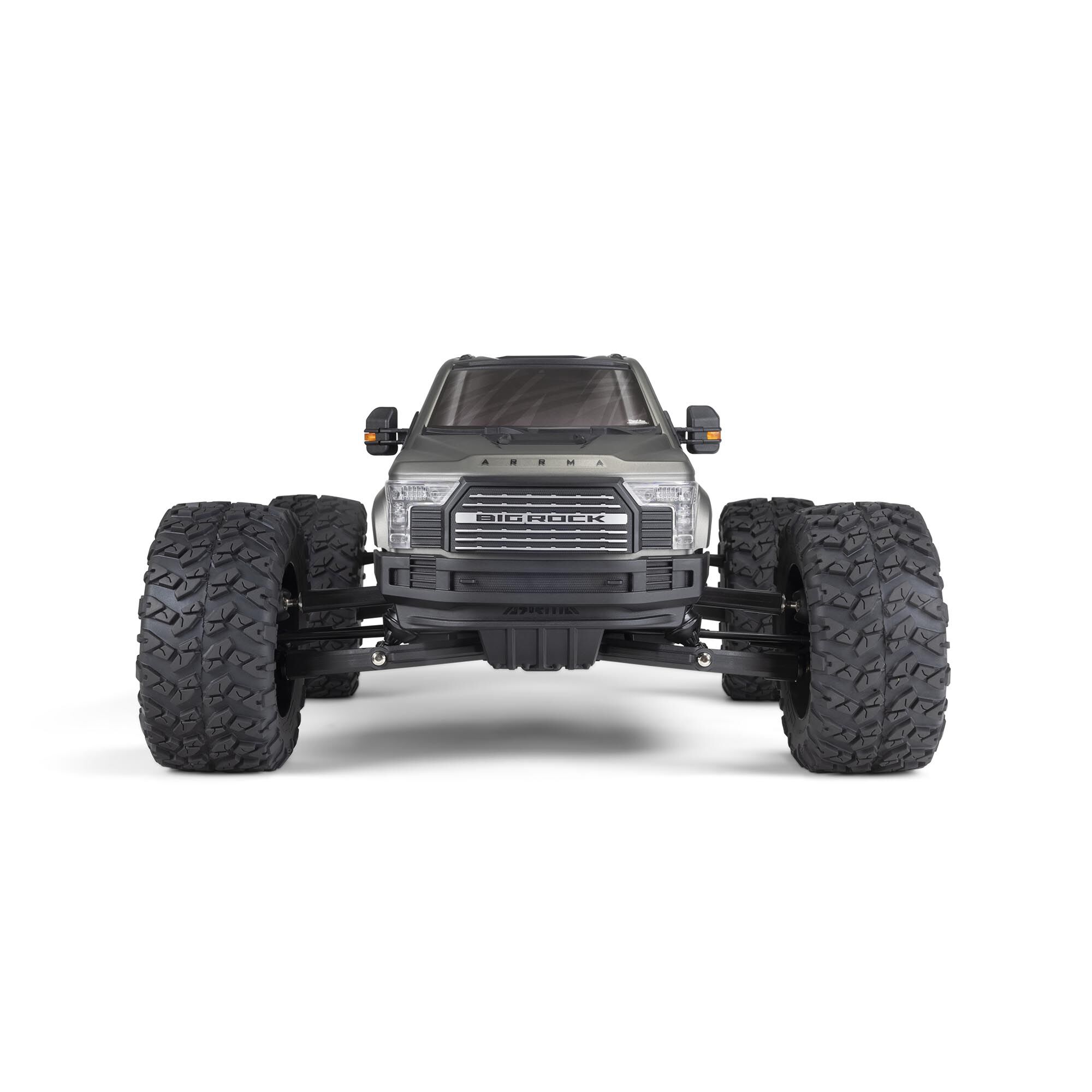 ARRMA 1/7 BIG ROCK 6S 4X4 RTR Brushless Monster Truck, Gun Metal