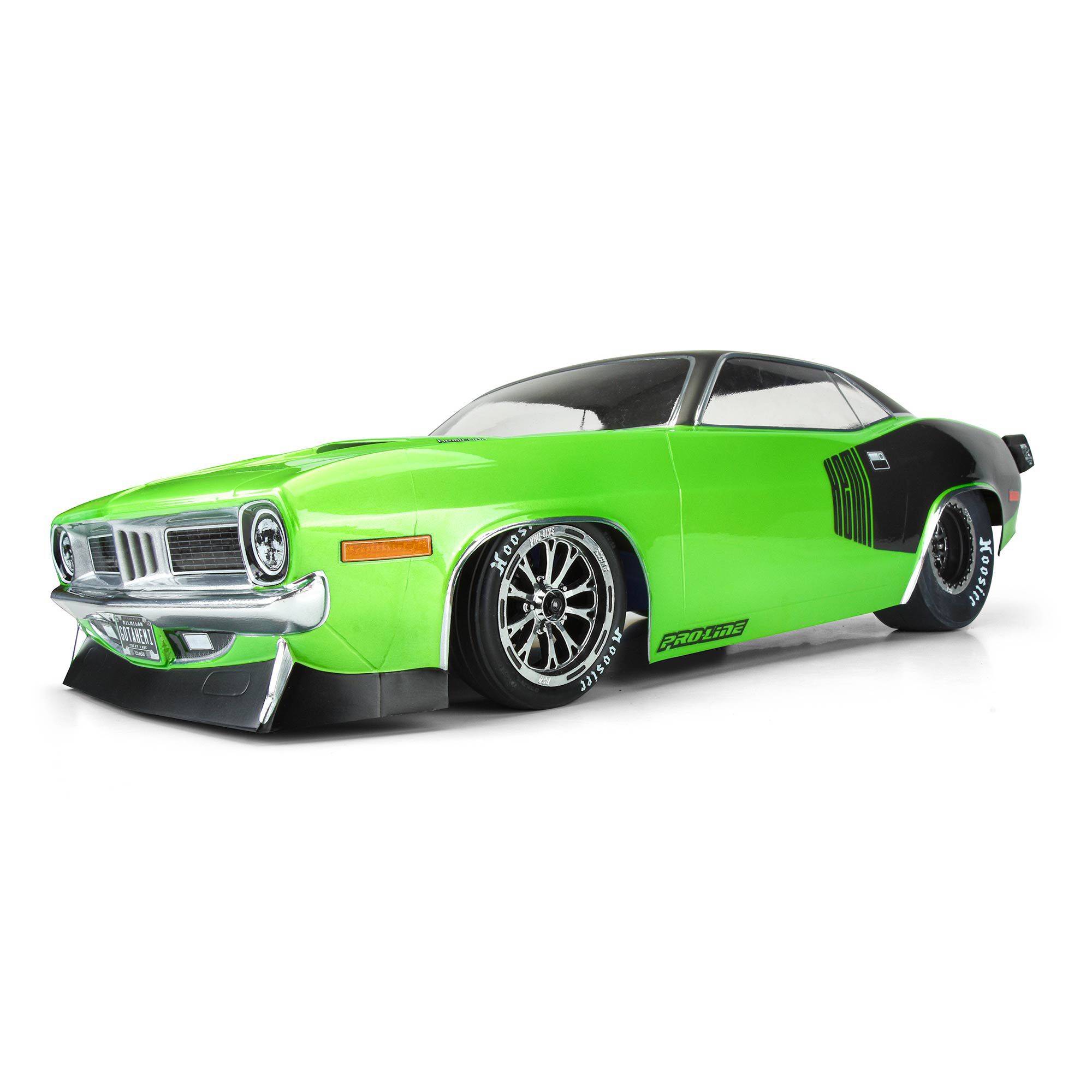 Pro-Line Racing 1/10 1972 Plymouth Barracuda Clear Body: Drag Car