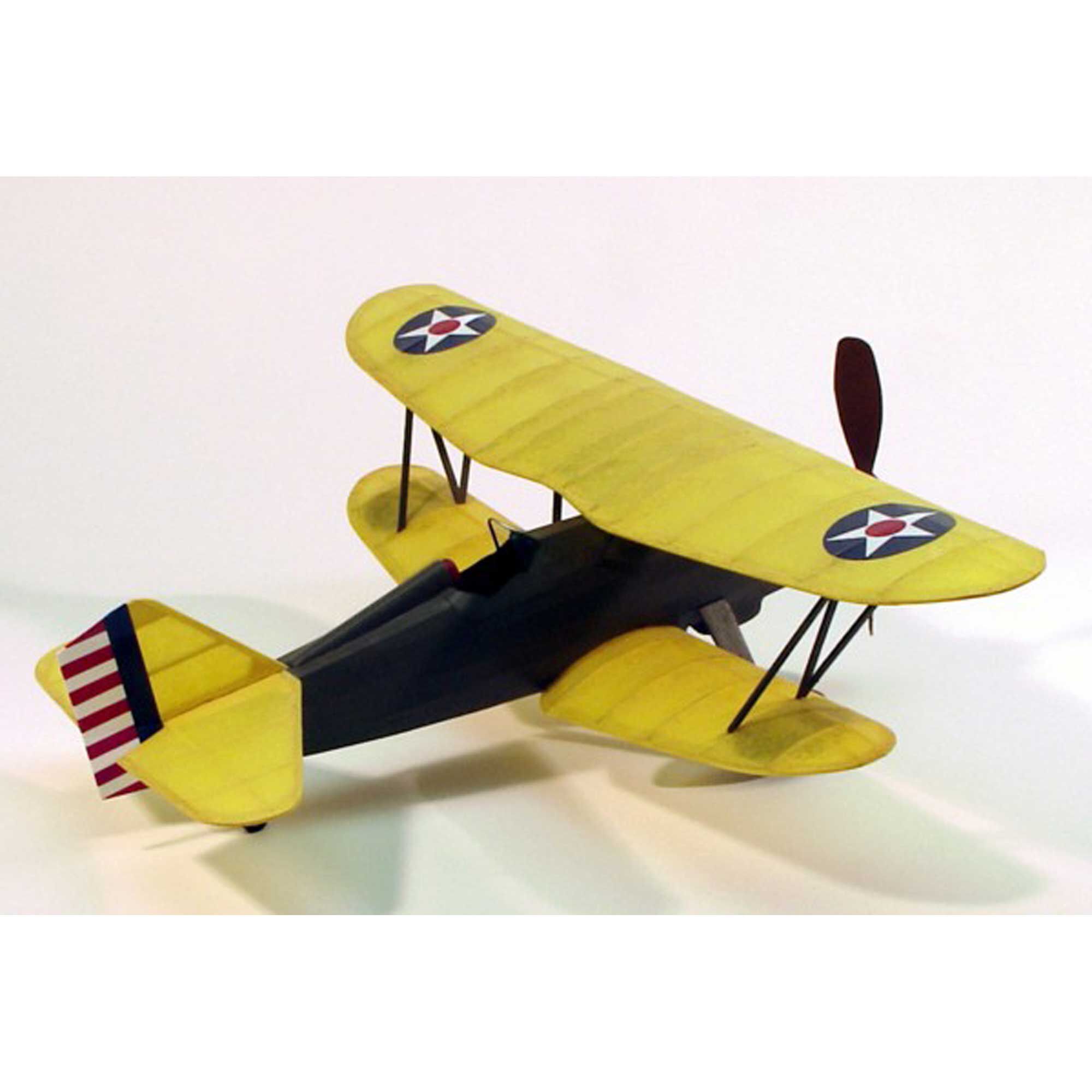 Dumas Products, Inc. Curtiss P6E Hawk Rubber Powered Kit, 17.5"