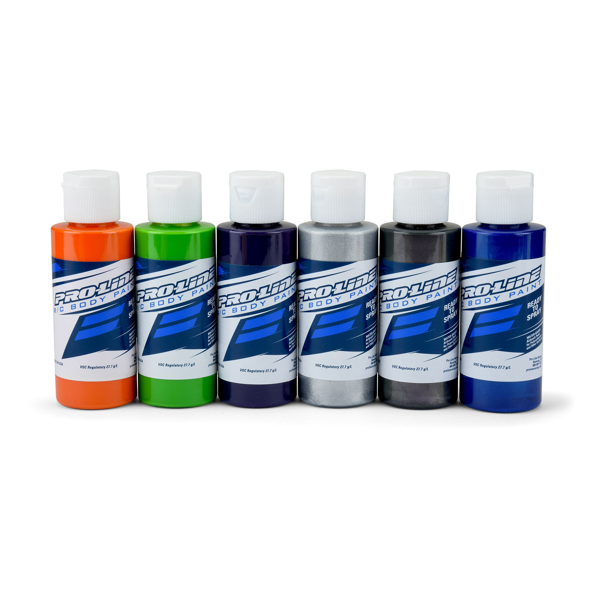 Pro-Line Racing Pro-Line RC Body Paint Secondary Color Set (6 Pack)