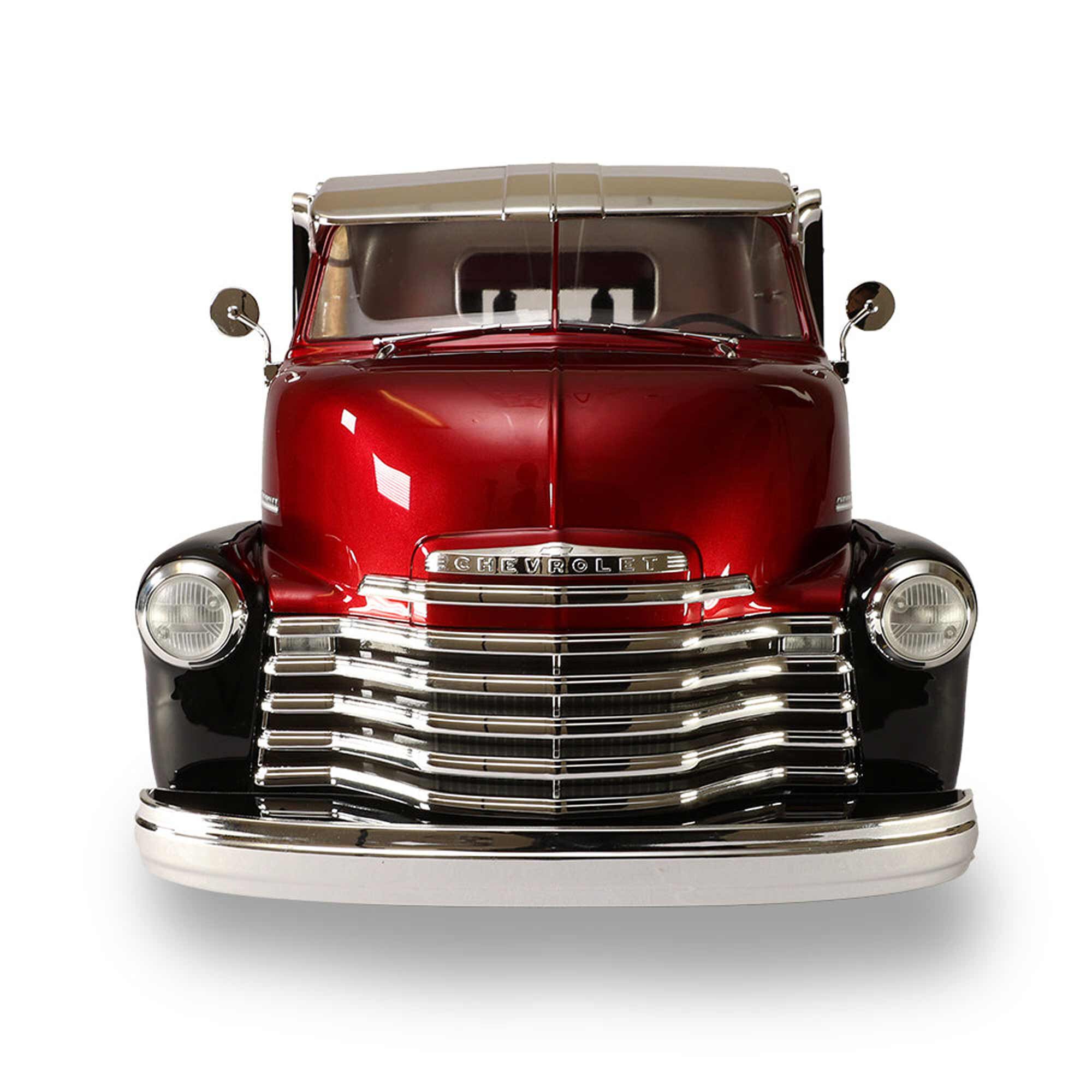 Redcat Racing 1/10 Custom 1953 Chevrolet Cab Over Engine Hauler RTR, Candy Red