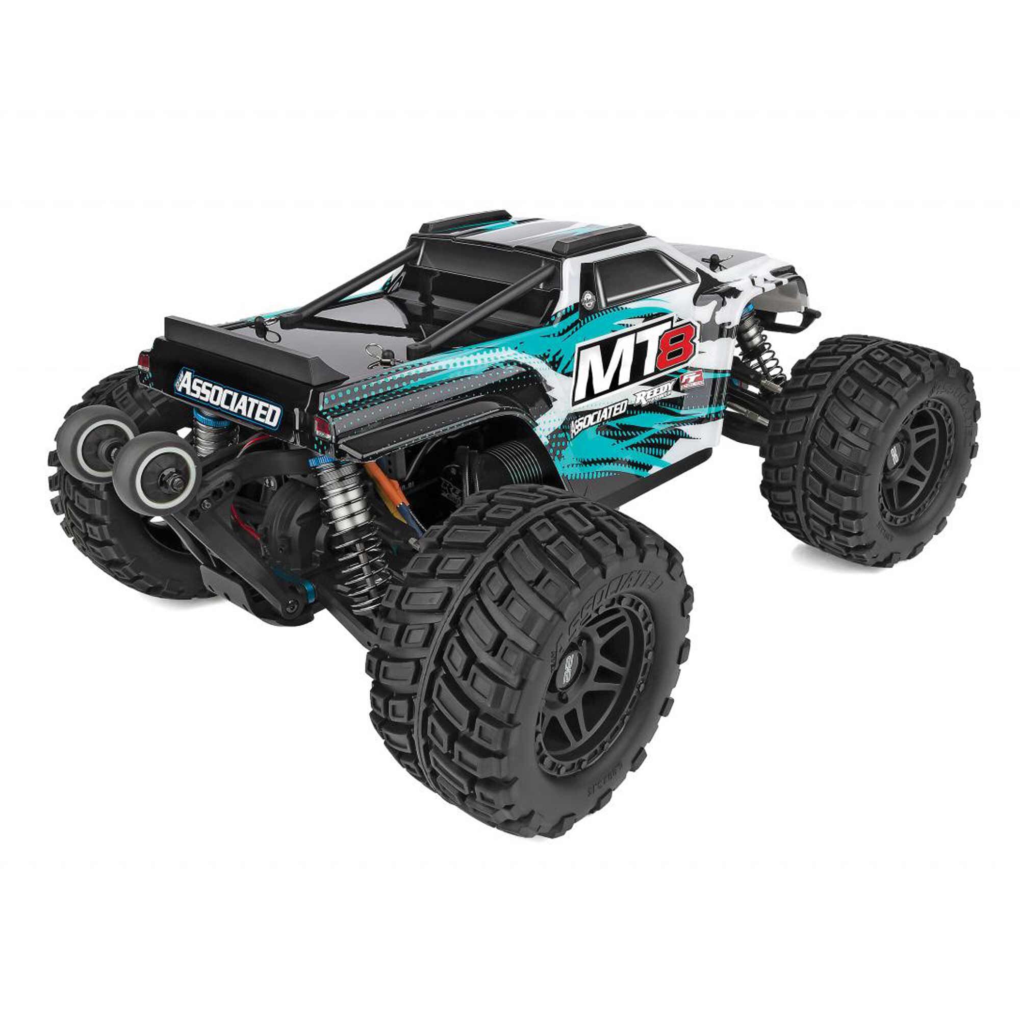 Team Associated 1/8 Rival MT8 4X4 Monster Truck RTR, Teal