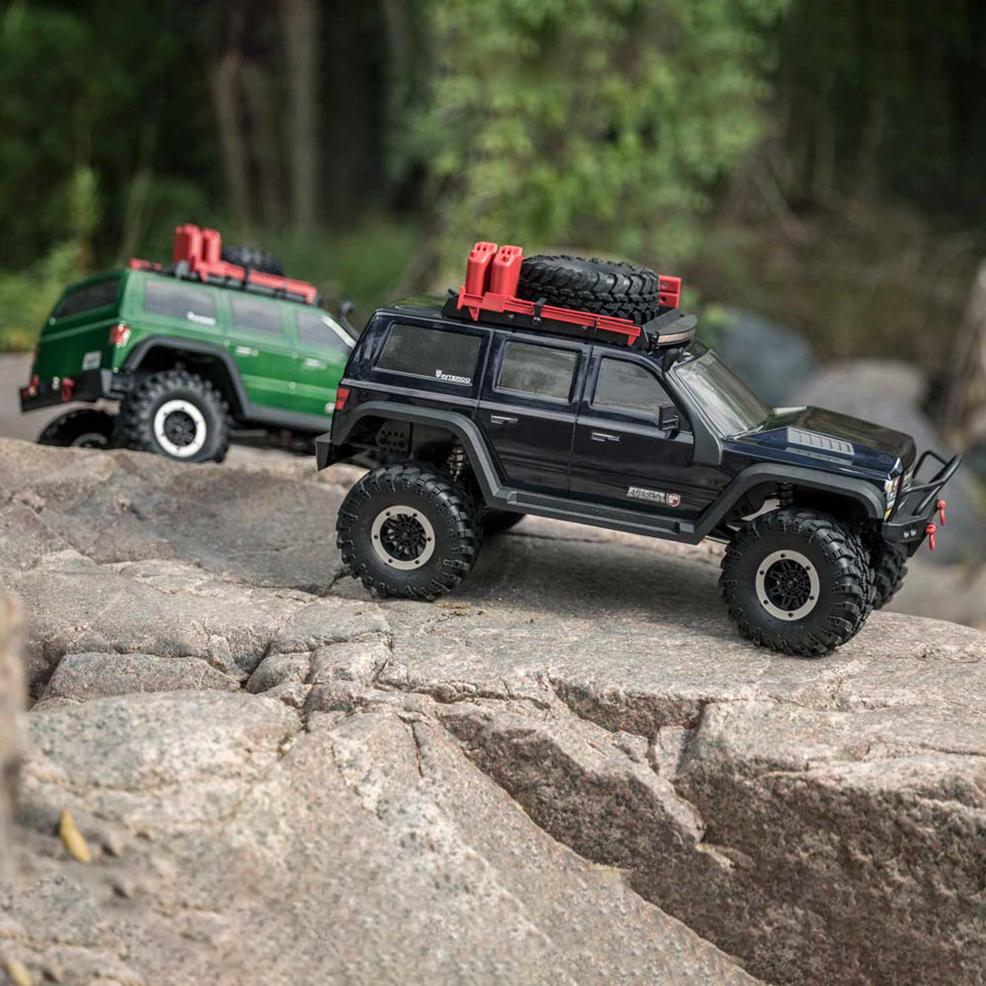 Redcat Racing 1/10 Everest Gen7 Pro 4WD Crawler Brushed RTR, Black