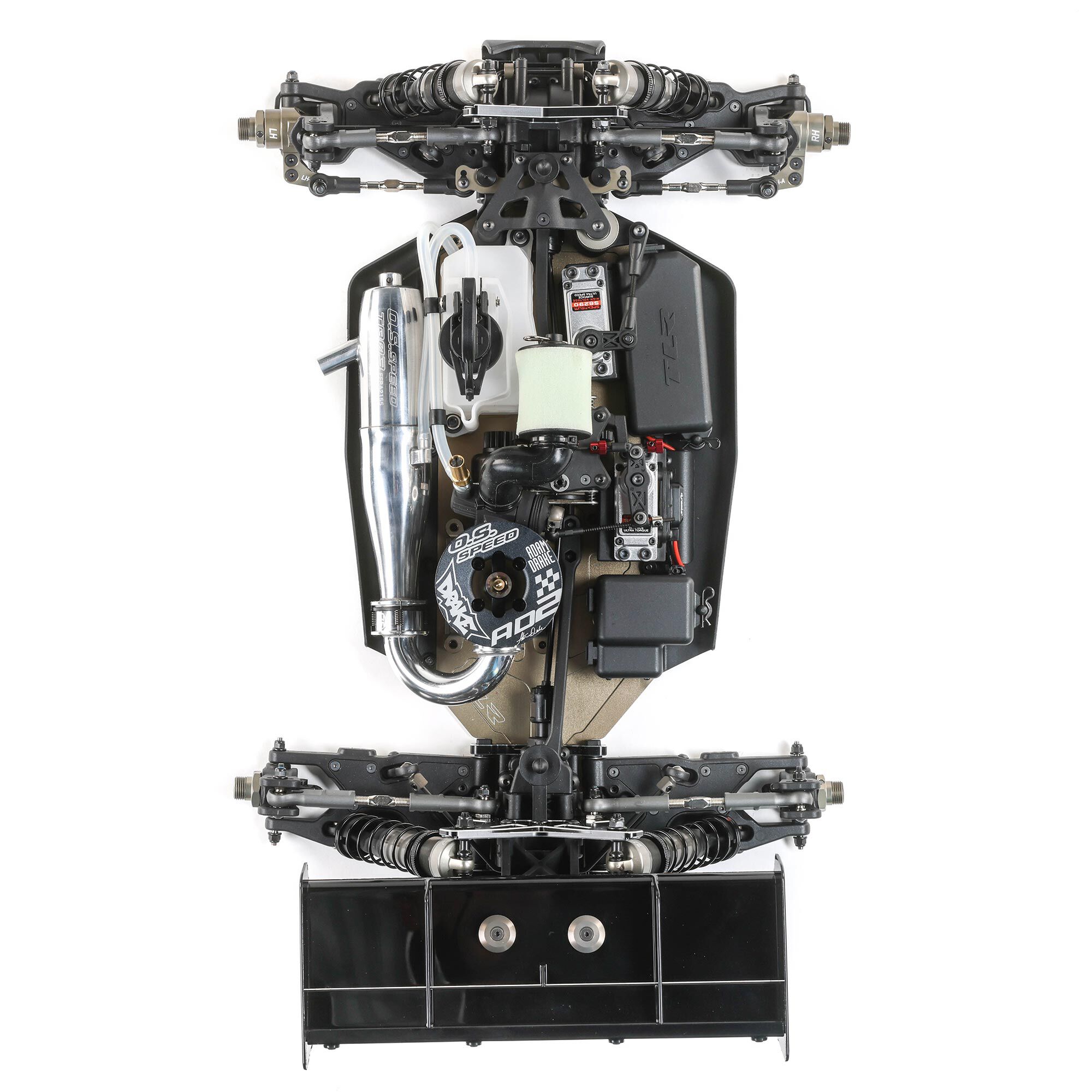 Team Losi Racing 1/8 8IGHT-X/E 2.0 Combo 4X4 Nitro/Electric Race Buggy Kit