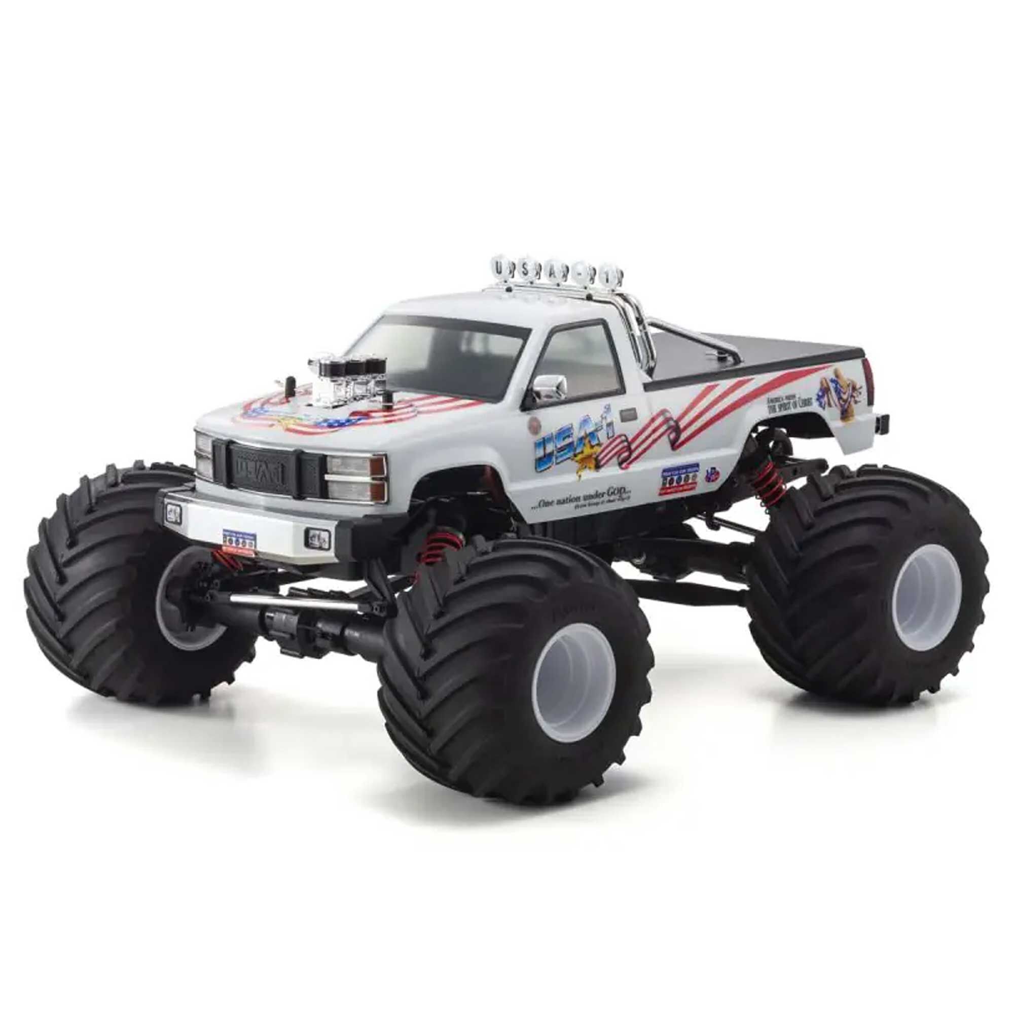 Kyosho 1/8 USA-1 VE 4S 4x4 Brushless Electric Monster Truck RTR