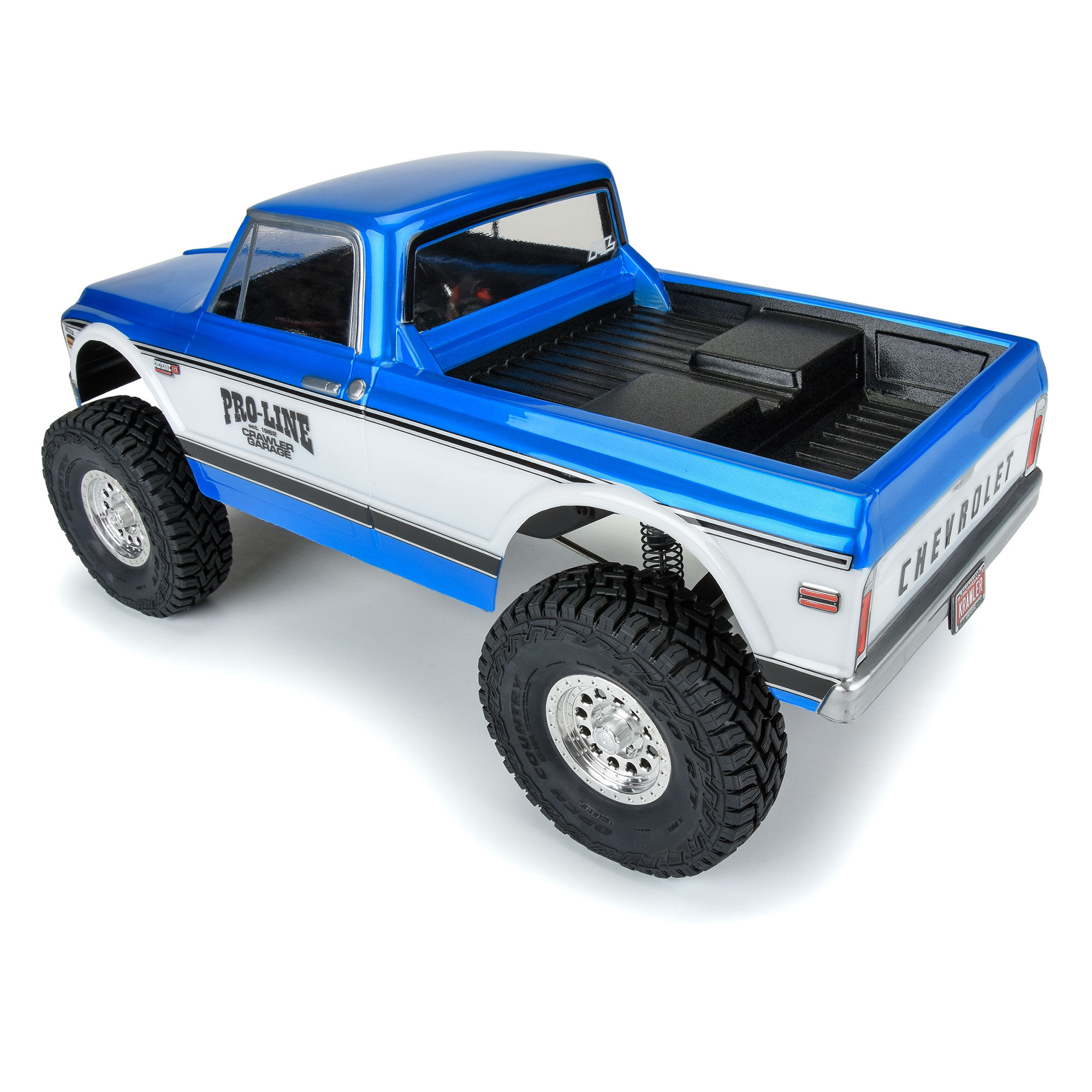 Pro-Line Racing 1/10 1972 Chevy K-10 Clear Body 12.3" Wheelbase Crawlers