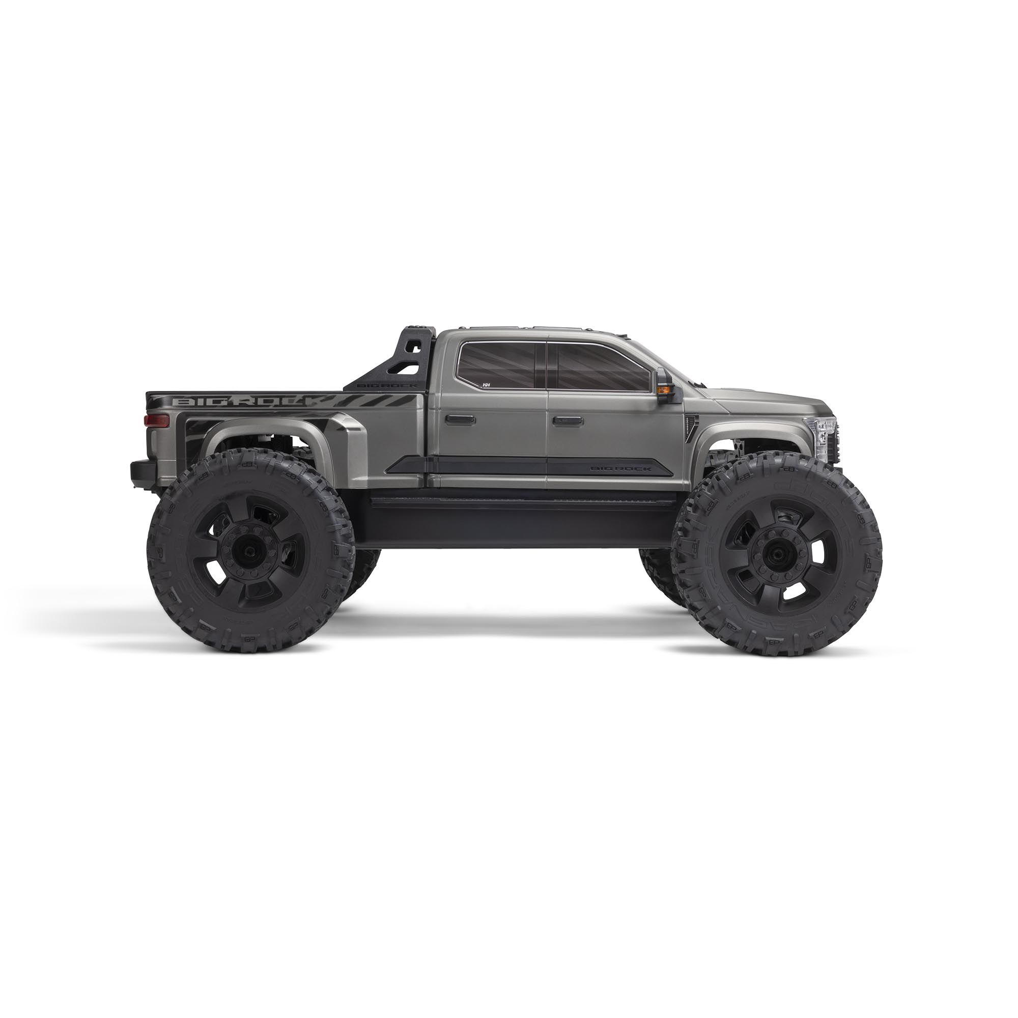 ARRMA 1/7 BIG ROCK 6S 4X4 RTR Brushless Monster Truck, Gun Metal