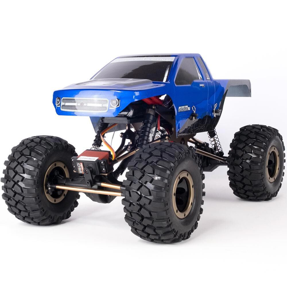 Redcat Racing 1/10 Everest-10 4WD Rock Crawler Brushed RTR, Blue/Black