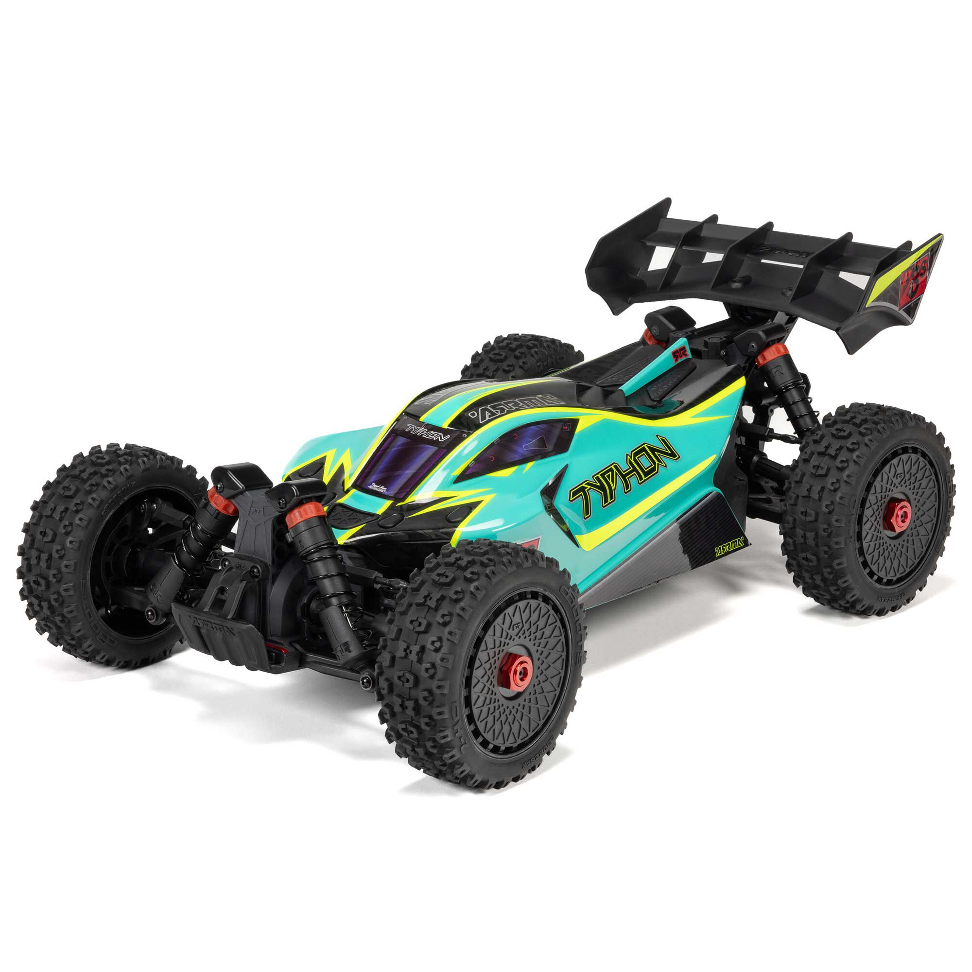 ARRMA 1/8 TYPHON 223S DSC 4X4 RTR Brushless Buggy, Green