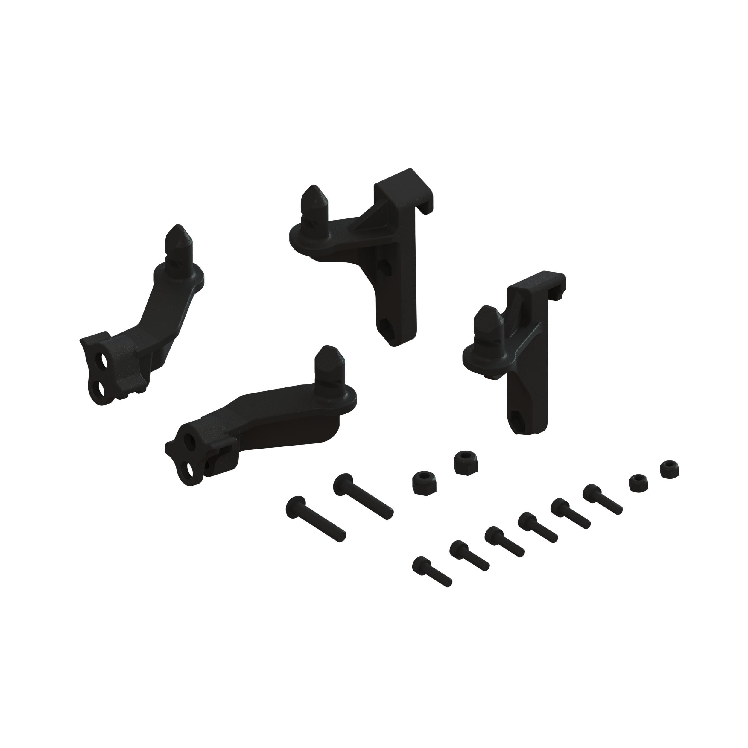 ARRMA Front & Rear Body Post Set