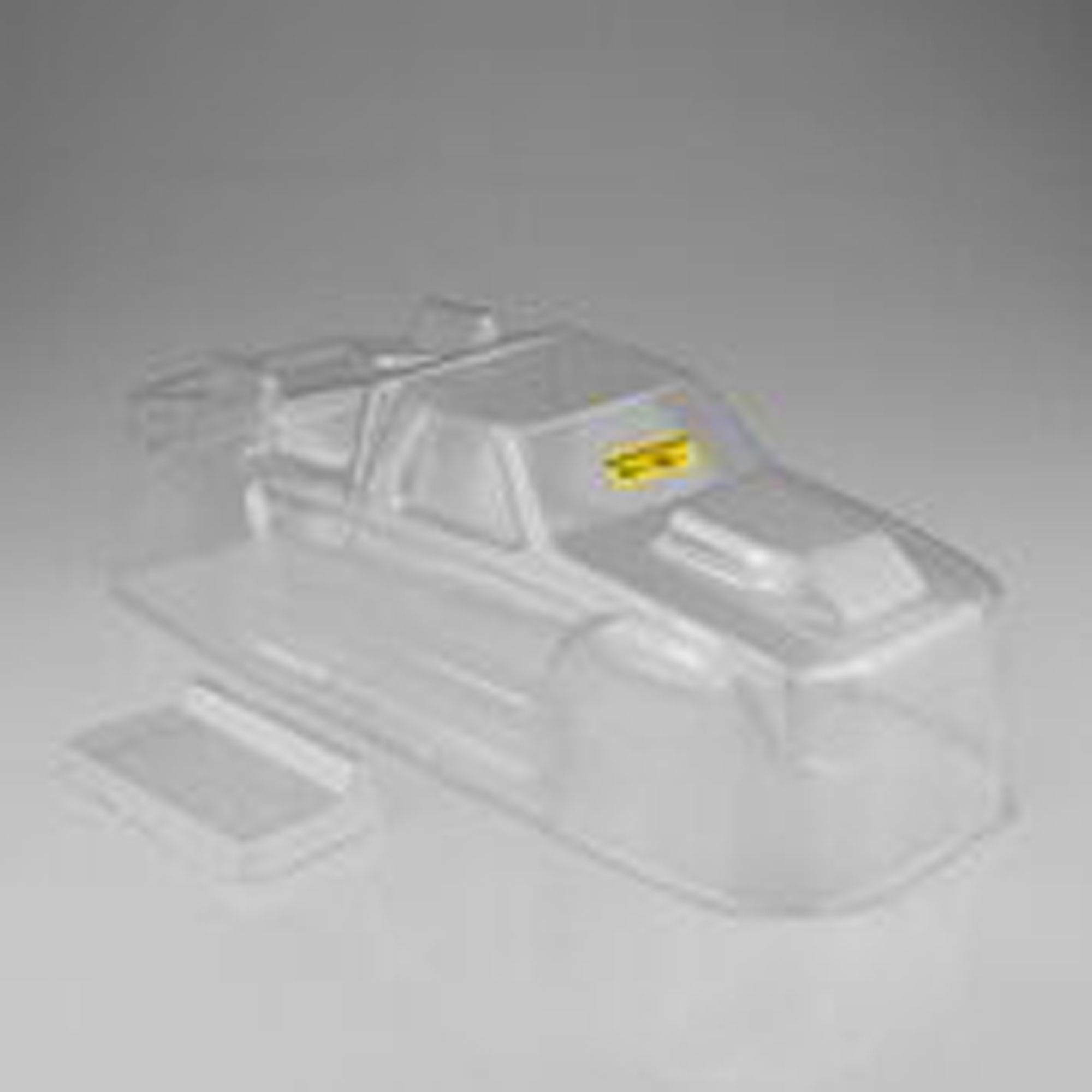JConcepts, Inc. 1/10 1993 Ford F-150 Clear Body with Spoiler: Rustler VXL
