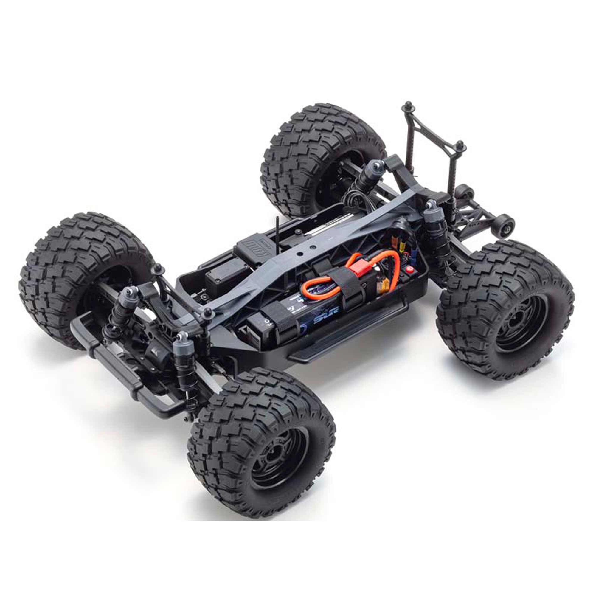 Kyosho 1/10 Mad Wagon VE KB10 4x4 3S Brushless Monster Truck RTR, Black