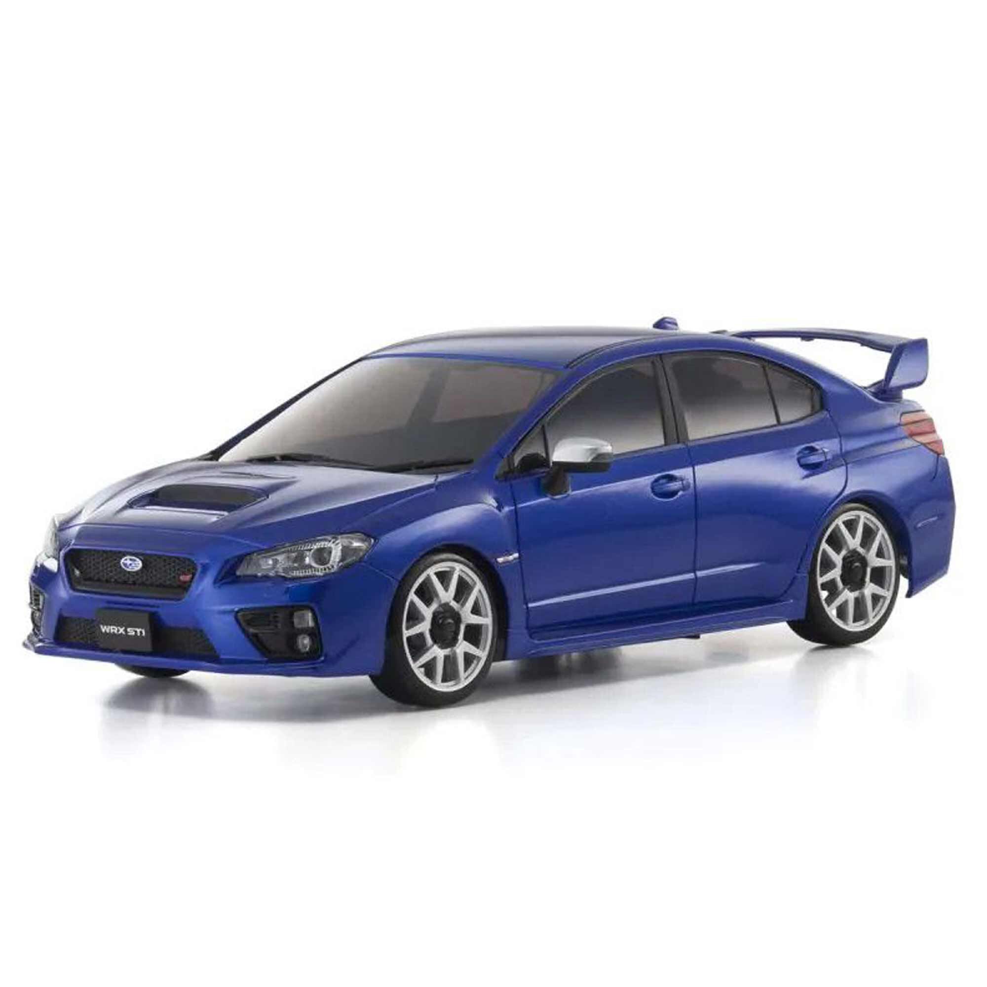 Kyosho 1/28 Subaru WRX STI WR MINI-Z AWD RTR, Blue