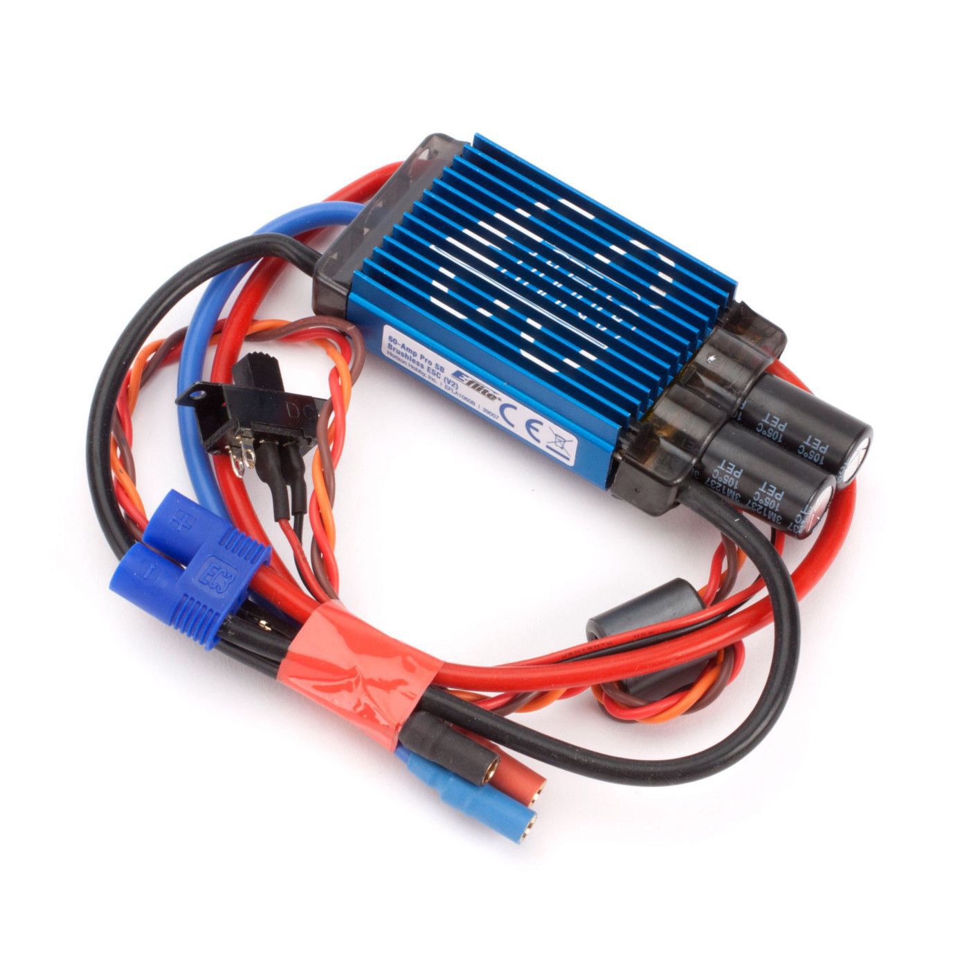 E-flite 60-Amp Pro Switch-Mode BEC Brushless ESC V2: EC3