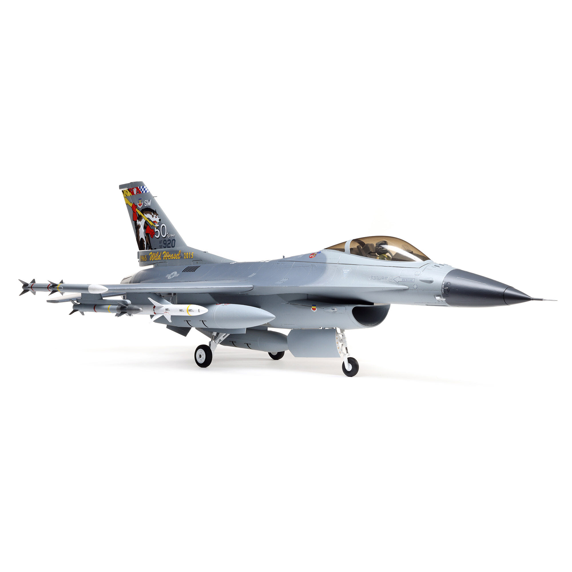 E-flite F-16 Falcon 80mm EDF Jet Smart BNF Basic with SAFE Select