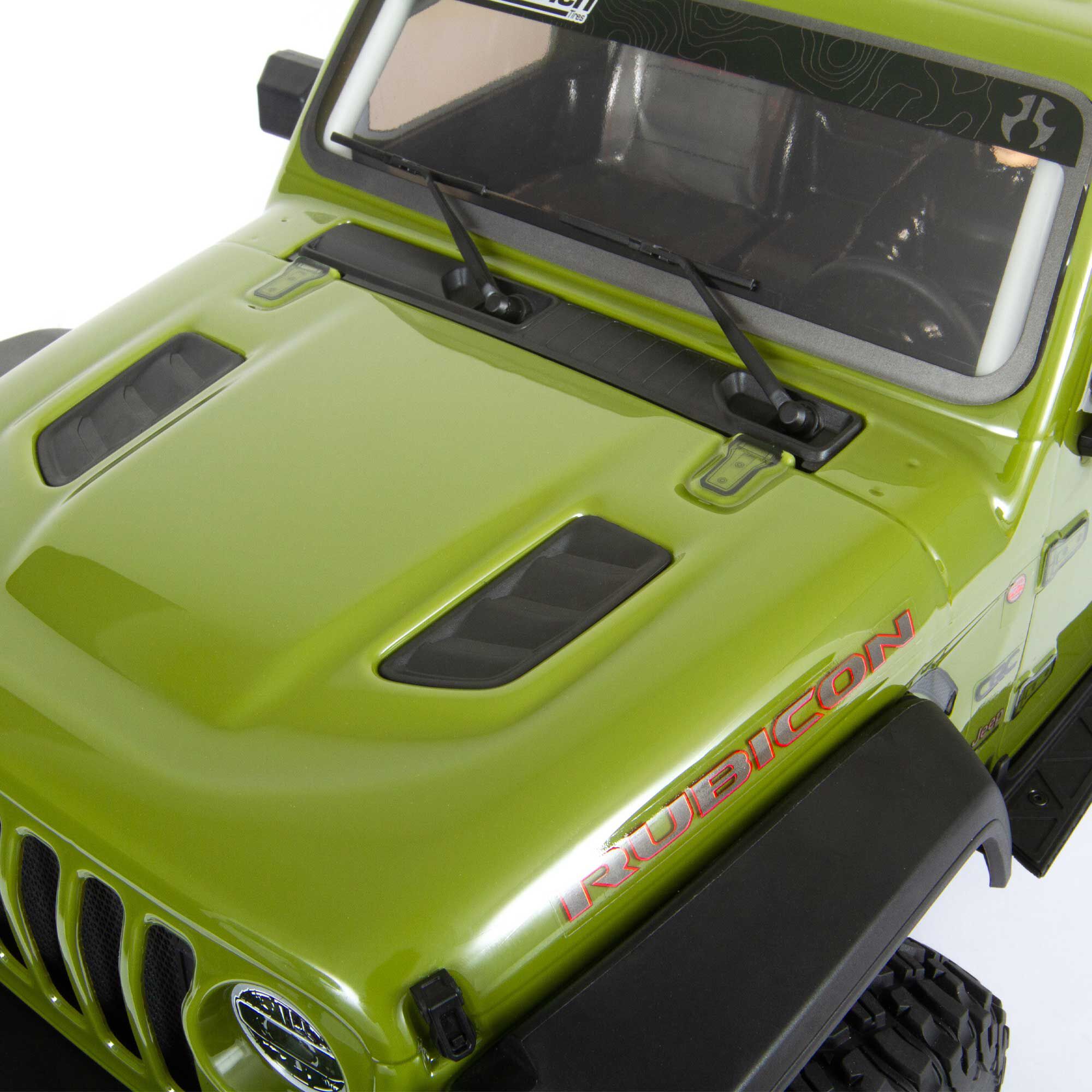 Axial 1/6 SCX6 Jeep JLU Wrangler 4X4 RTR Brushed Rock Crawler, Green