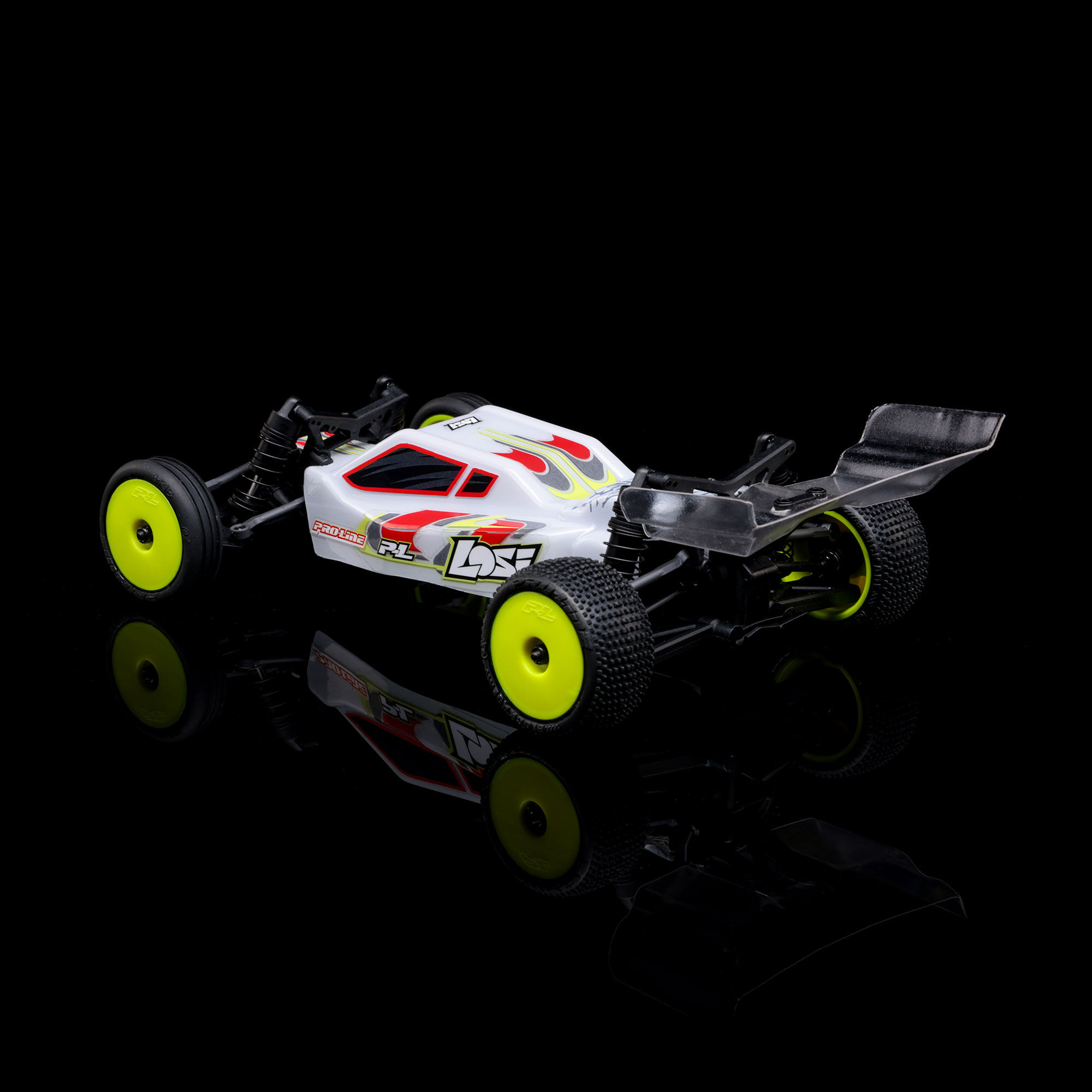 Losi 1/24 Micro-B 2S 2WD RTR Race Buggy (Battery & Charger Included), White