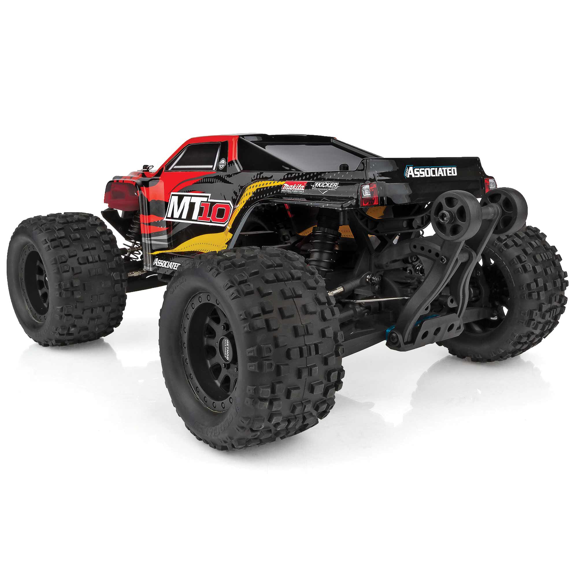 Team Associated 1/10 Rival MT10 4WD Brushless RTR V2, 3S LiPo Combo