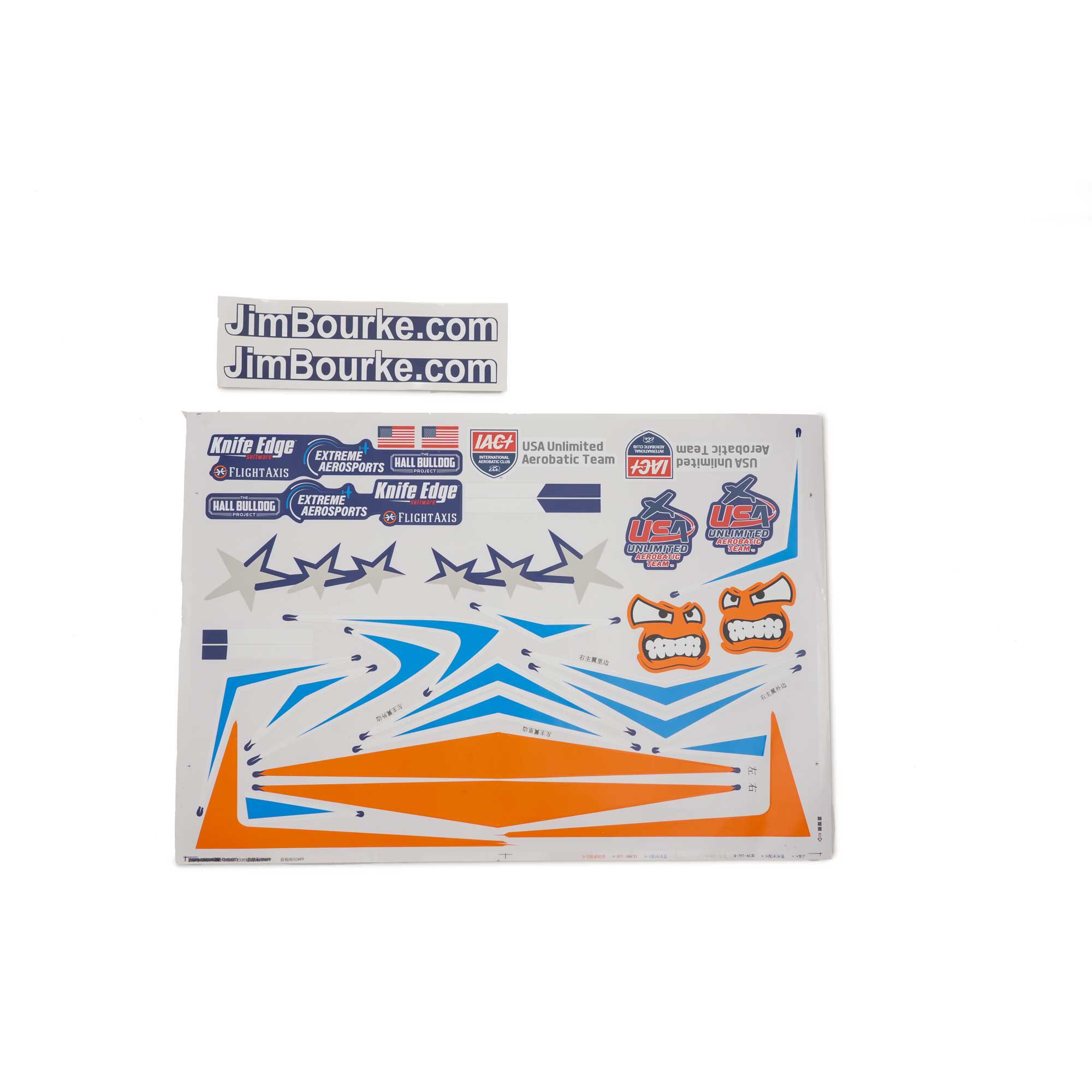 E-flite Decal Sheet: Extra 330 SC 1.3m