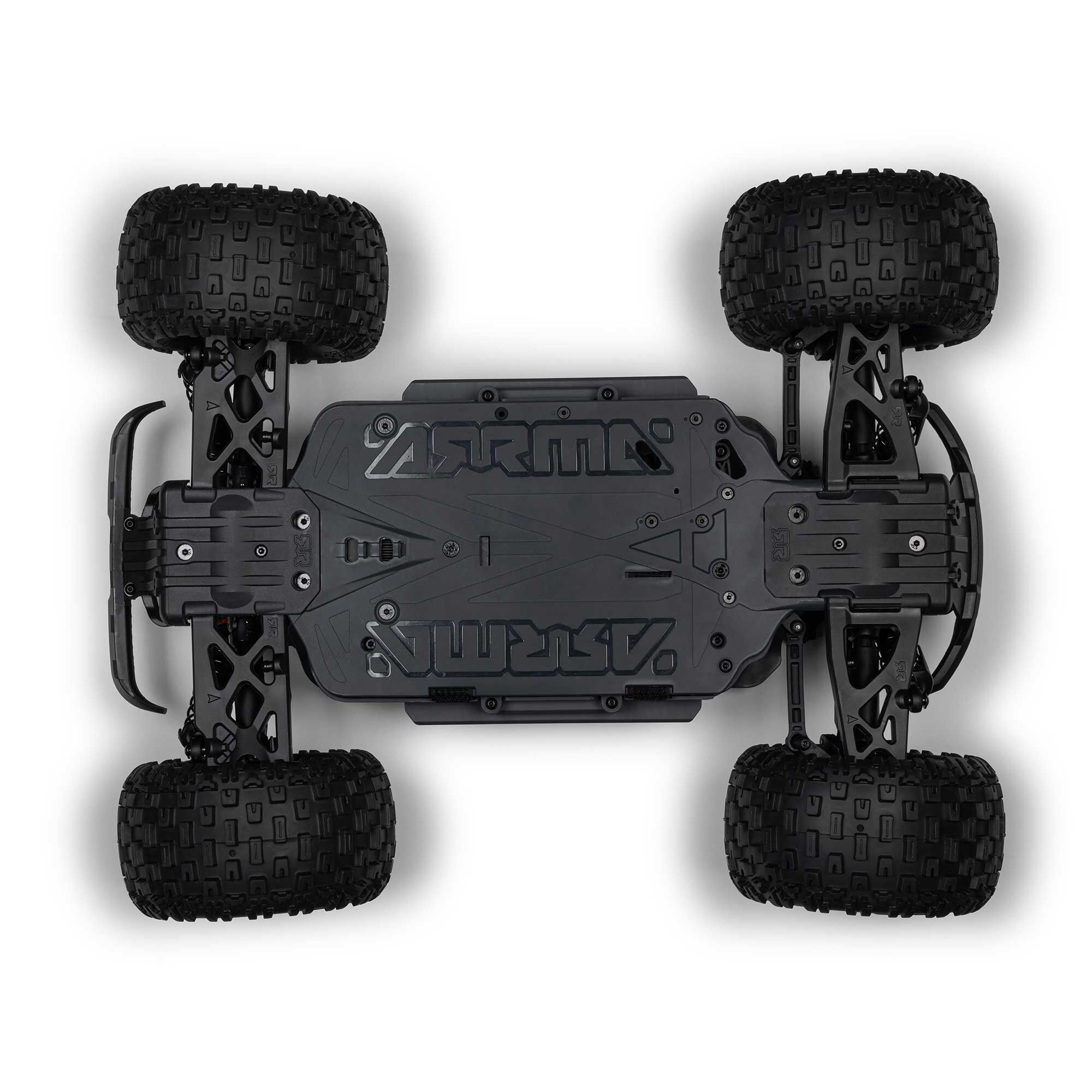 ARRMA 1/10 GRANITE MEGA 665 4X4 RTR Brushed Monster Truck, Green