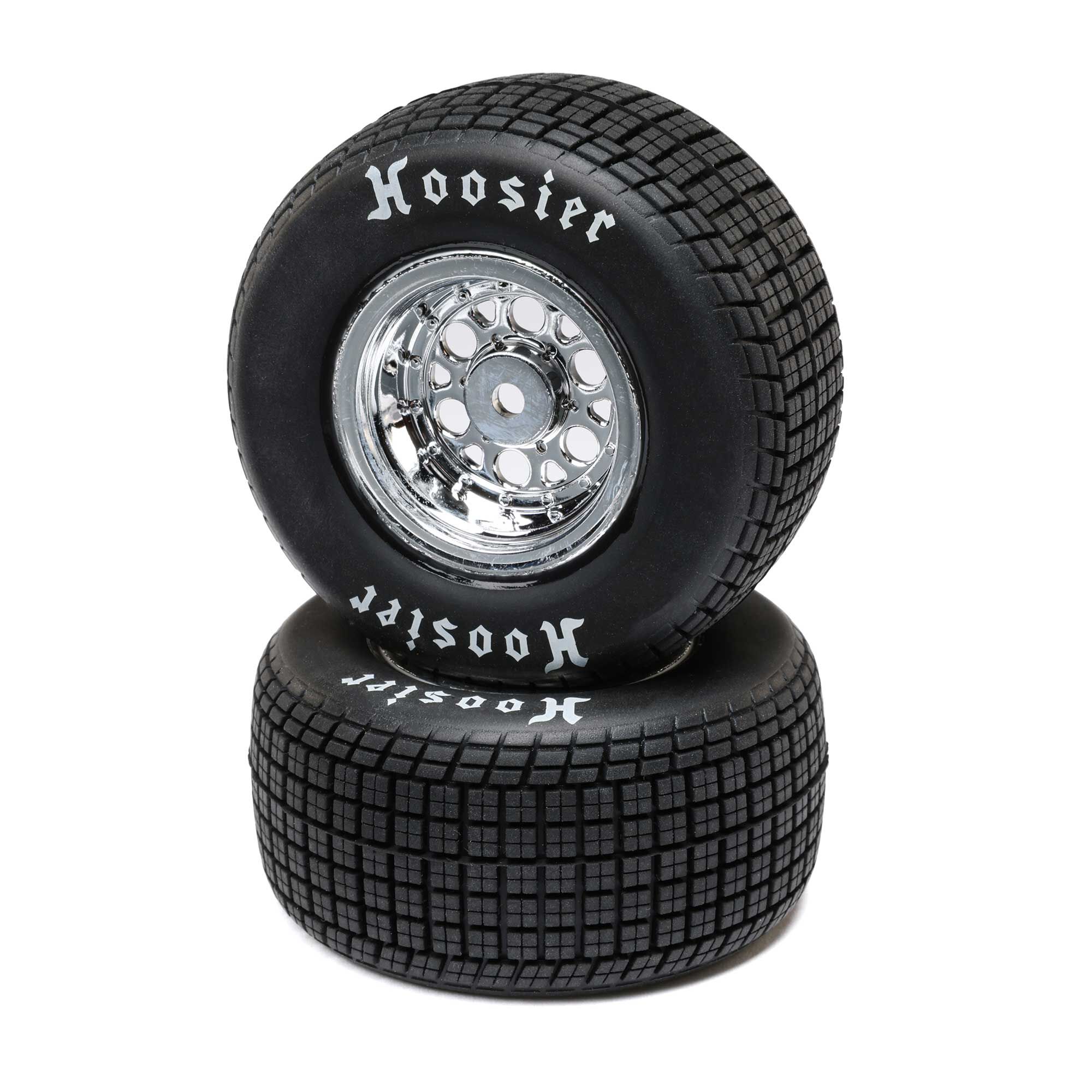 Losi Rear Tire Set, Mounted, Standard: 22S Sprint