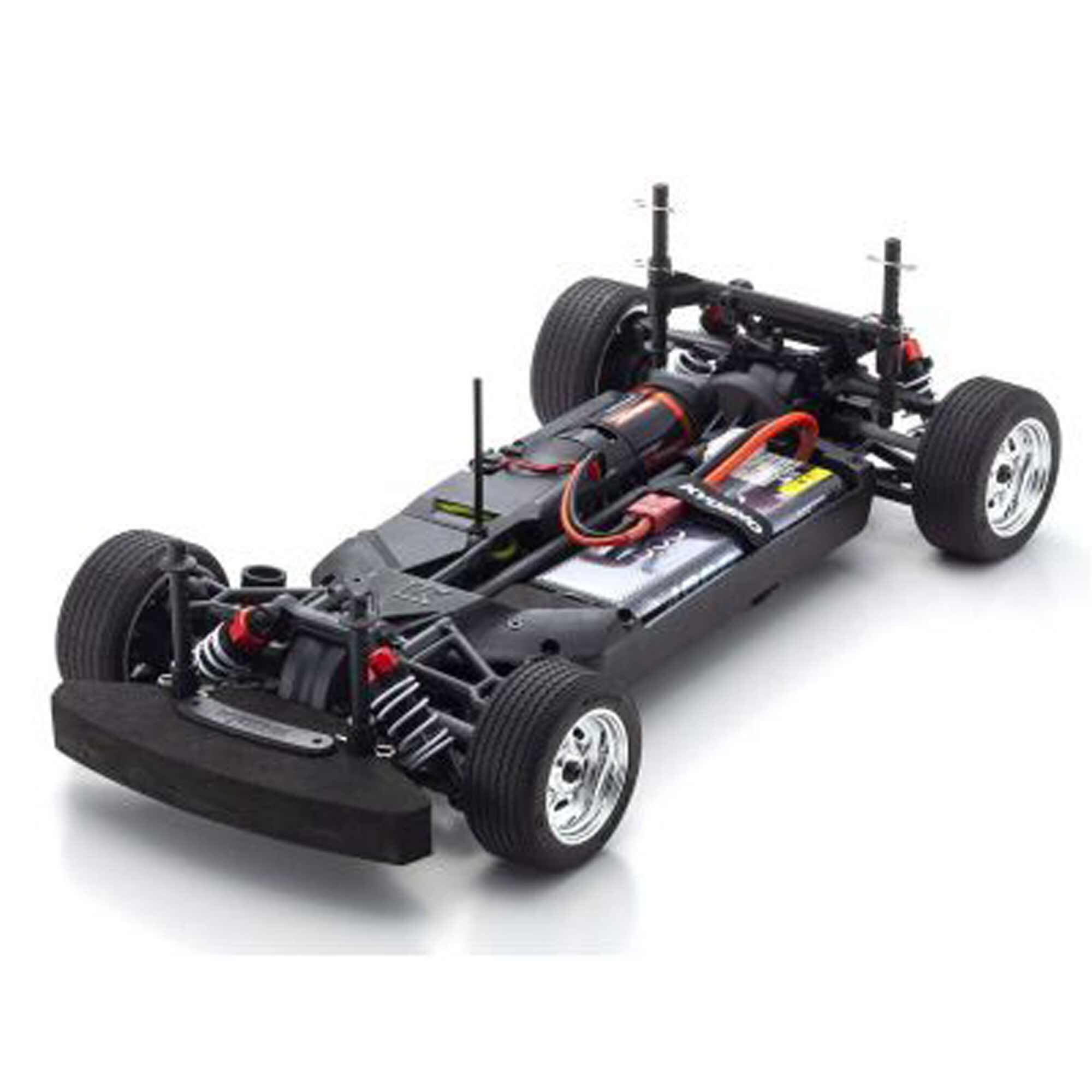 Kyosho 1/10 1967 Pontiac GTO Fazer Mk2 FZ02L Brushed 4x4 On-Road Touring RTR, Tyrol Blue