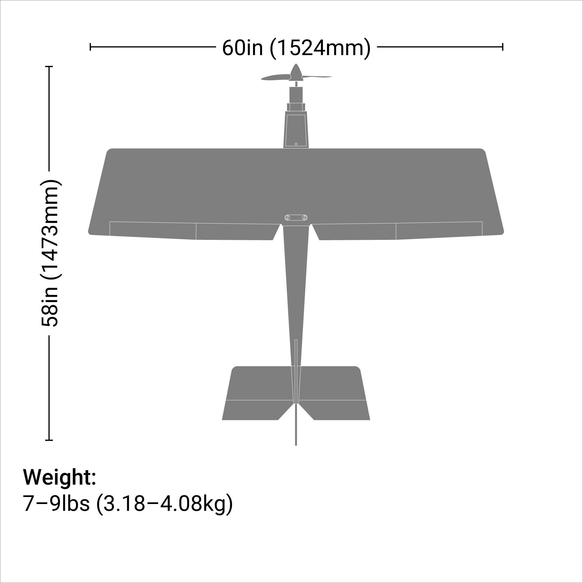 Hangar 9 Ultra Stick PNP, 60"