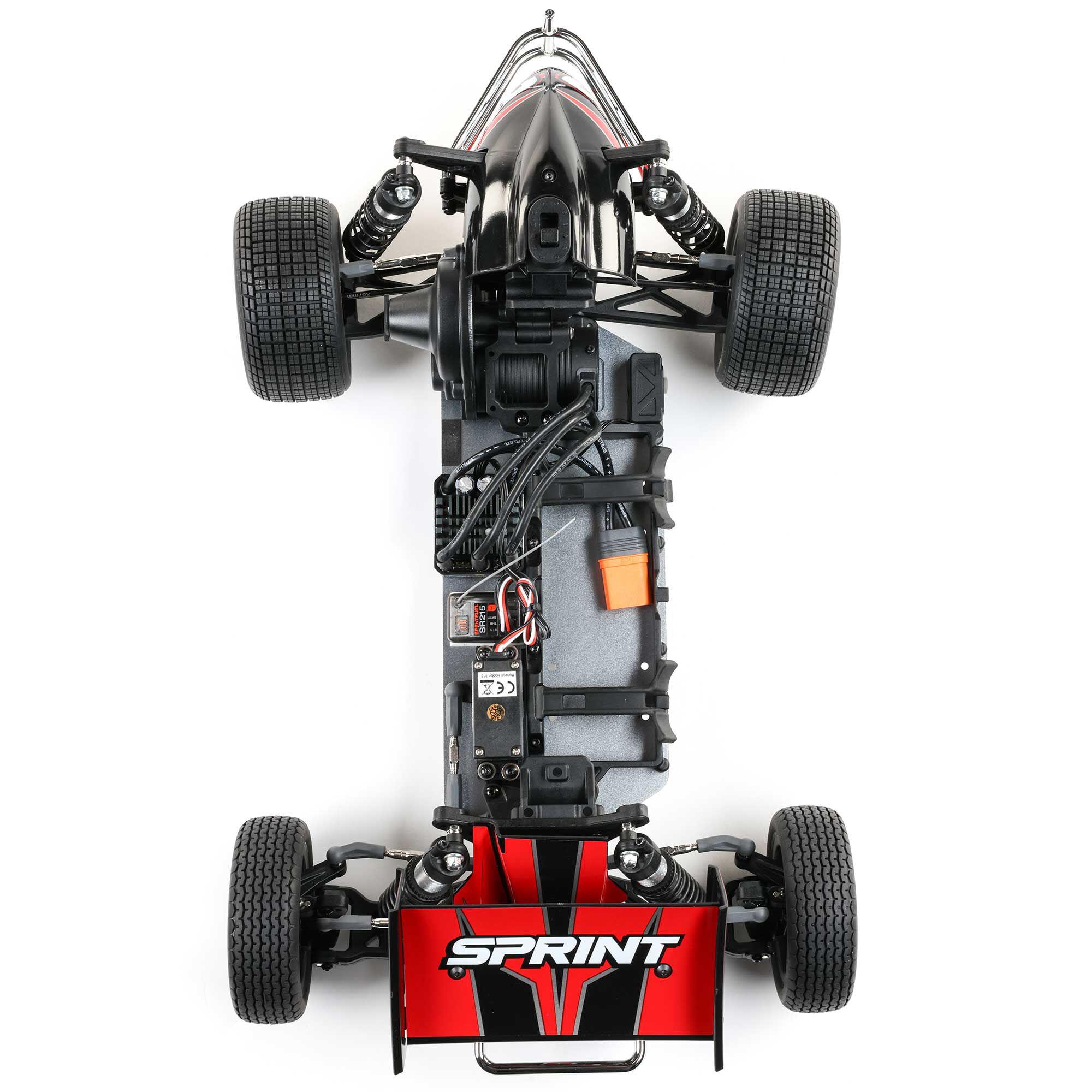 Losi 1/10 22S Sprint 2WD Brushless RTR (Battery & Charger Included), Red