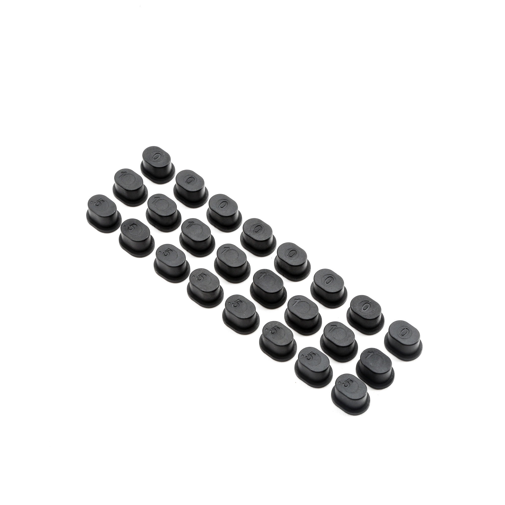 Team Losi Racing Adjustable Hinge Pin Brace Inserts: 5IVE B, 5T, MINI WRC