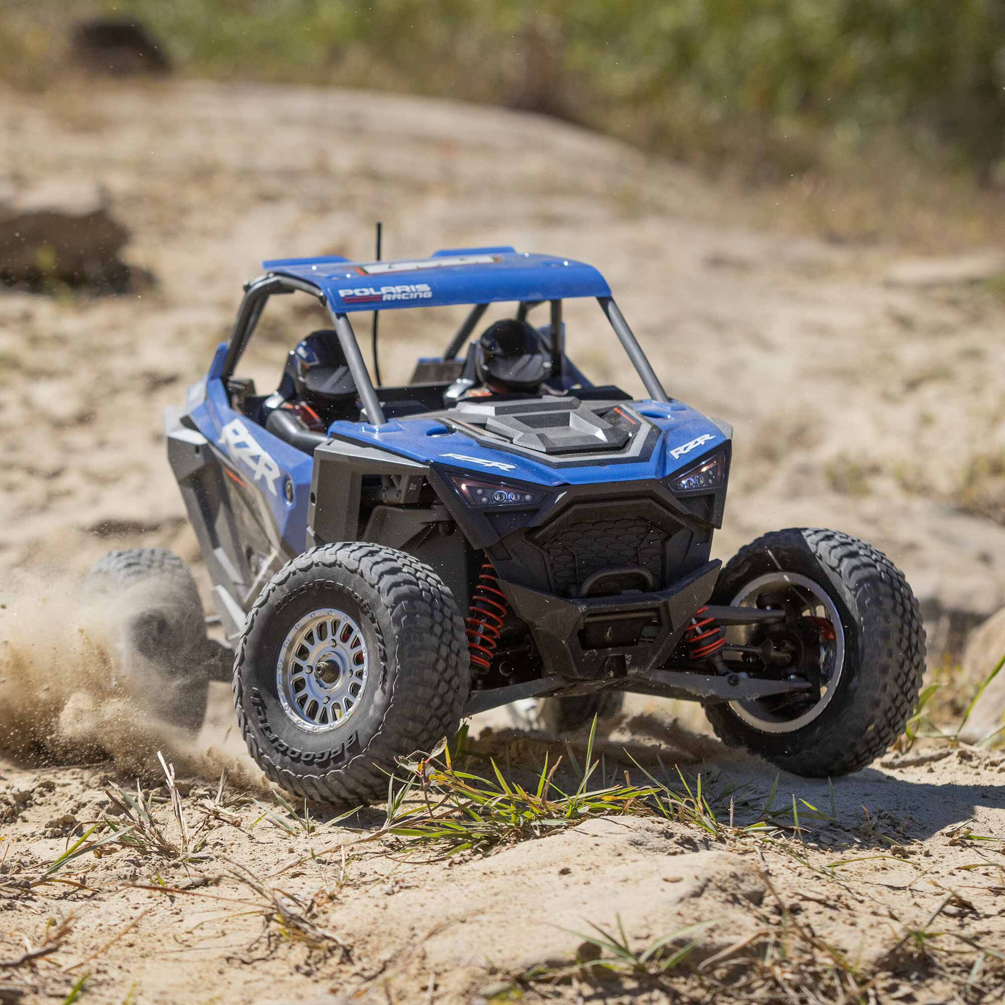 Losi 1/10 RZR Rey Polaris 3S 4X4 RTR Brushless Side by Side, Blue