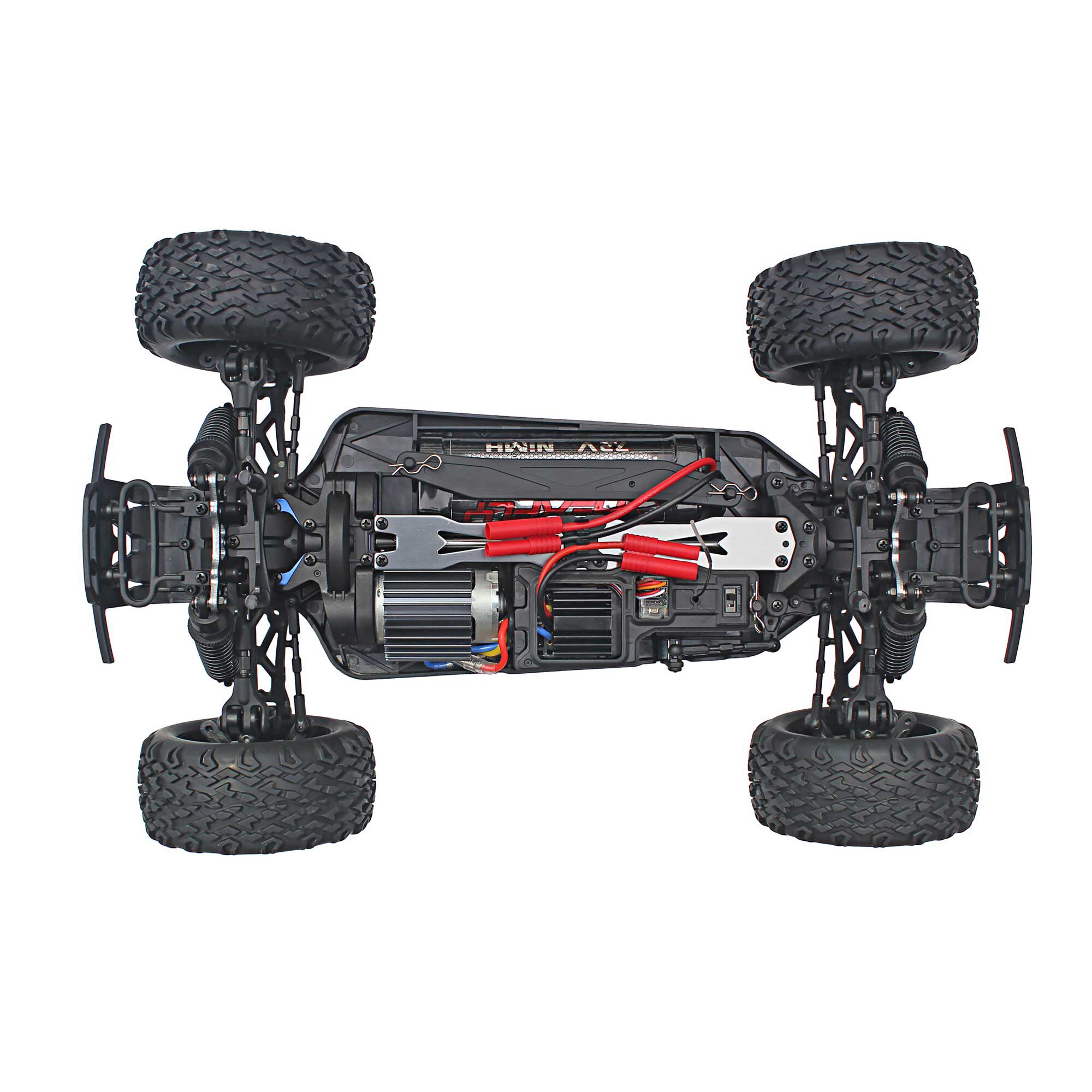 Redcat Racing 1/10 Blackout XTE 4WD Monster Truck Brushed RTR, Red