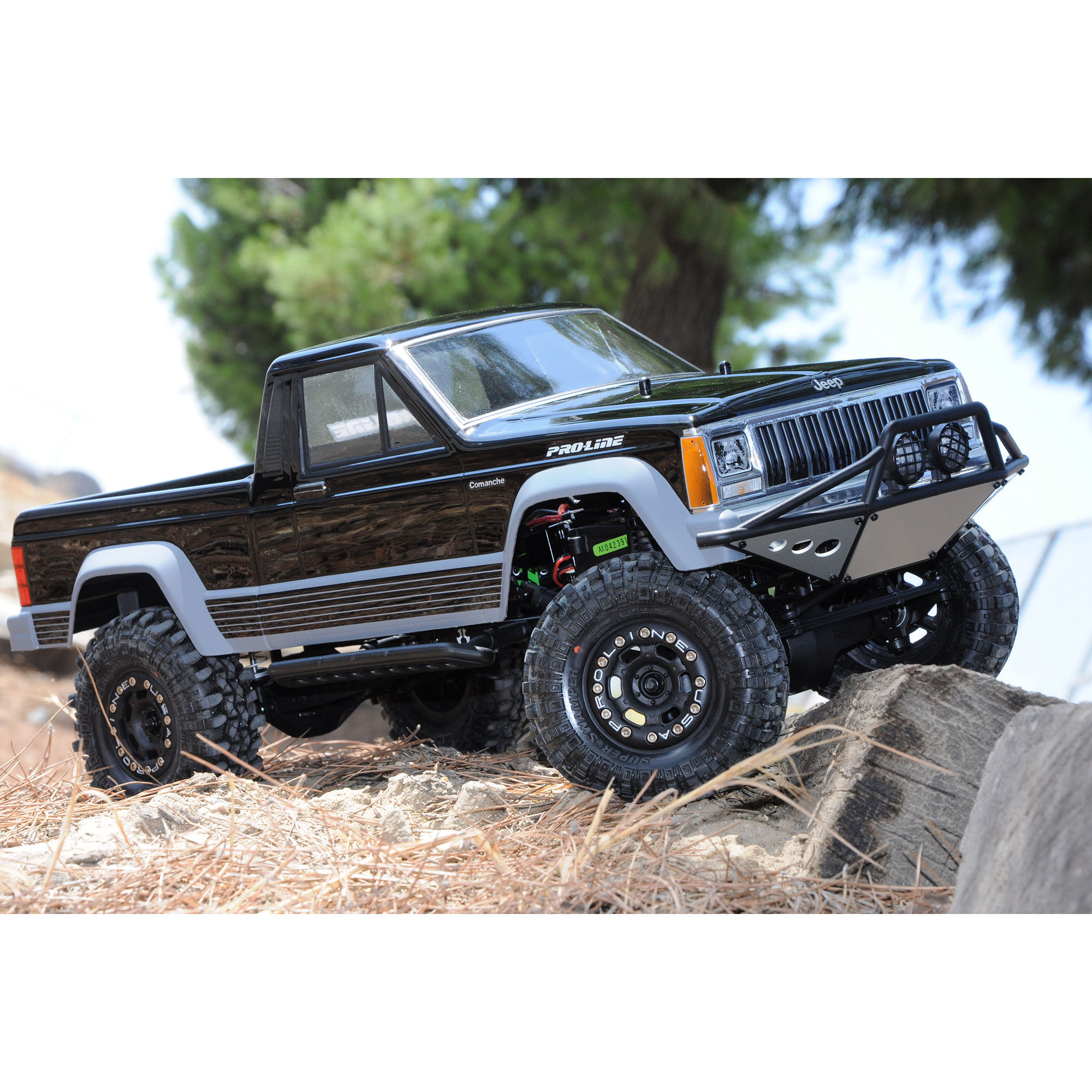 Pro-Line Racing 1/10 Jeep Comanche Full Bed Clear Body 12.3" (313mm) WB Crwlrs