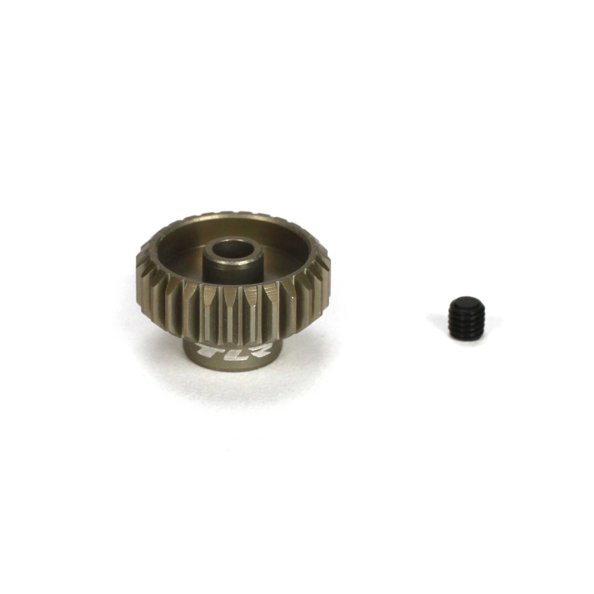 Team Losi Racing 48P Aluminum Pinion Gear, 27T