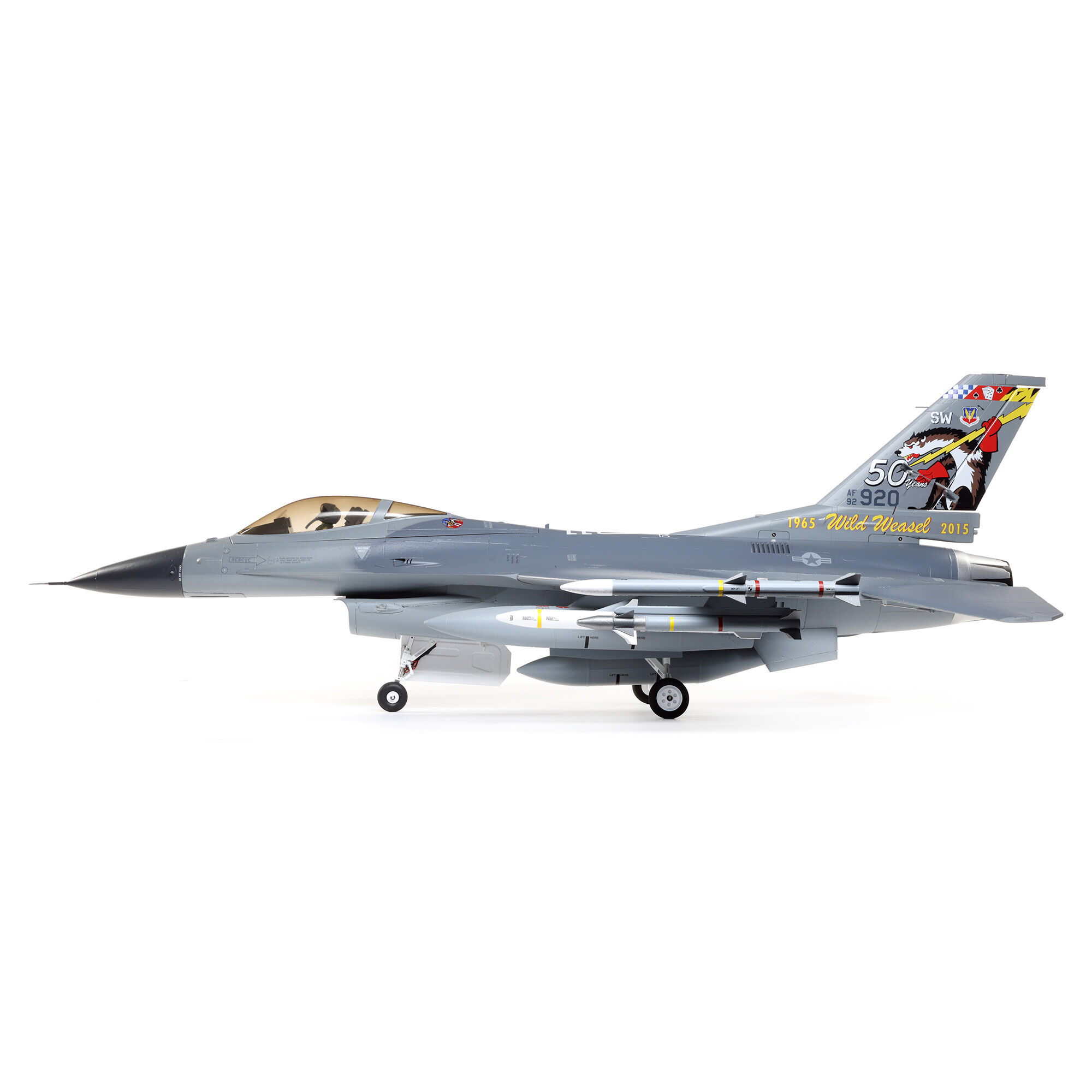 E-flite F-16 Falcon 80mm EDF Jet Smart BNF Basic with SAFE Select