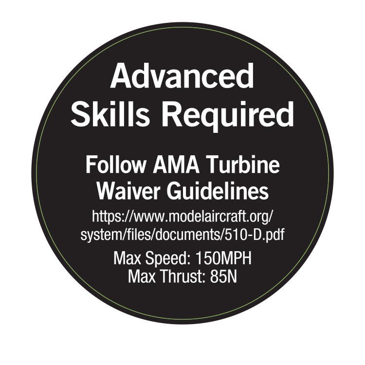 Hangar 9 Aermacchi MB-339 ARF with KingTech K-85G4+ Turbine and Spektrum Servo Combo