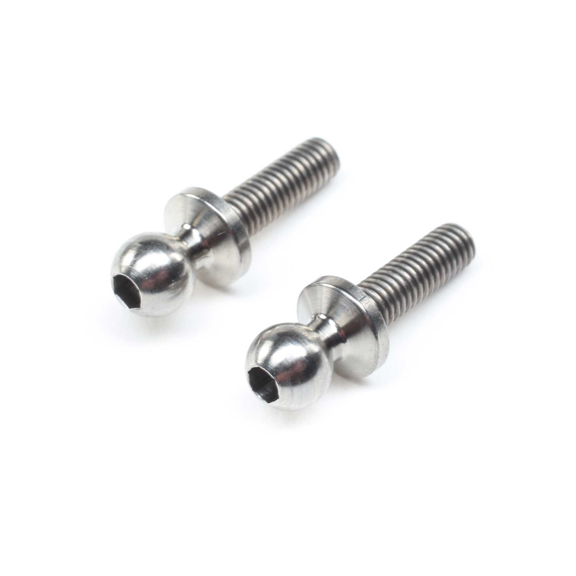Team Losi Racing Titanium Ball Stud, 4.8 x 10mm (2) 22/22T/22-4