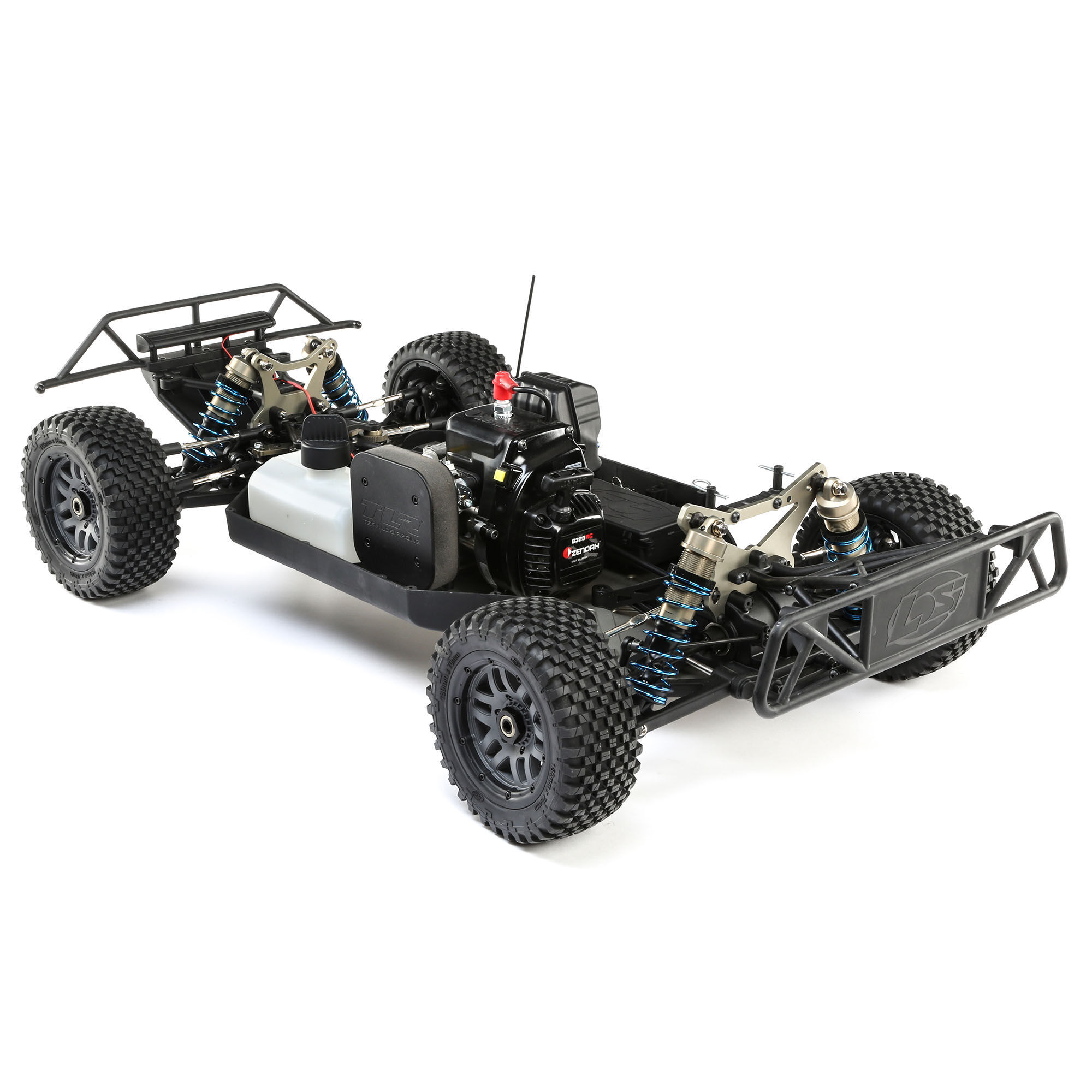 Losi 1/5 5IVE-T 2.0 V2 4X4 BND Gas Short Course Truck, Blue