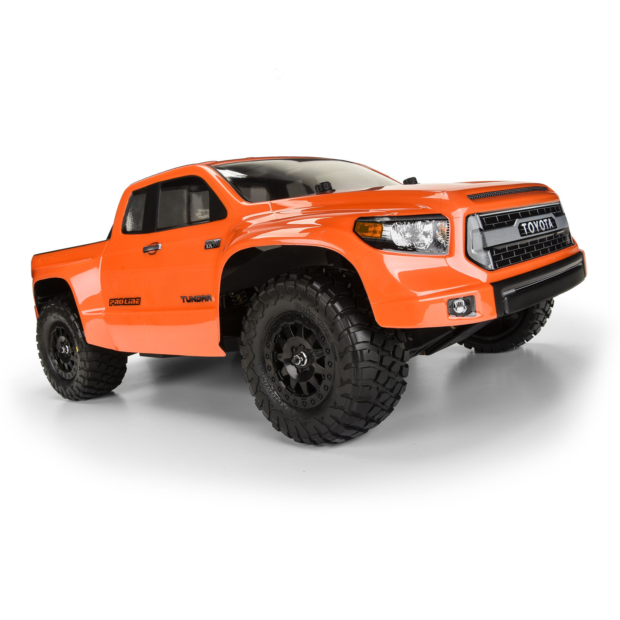 Pro-Line Racing 1/10 Toyota Tundra TRD Pro True Scale Clear Body: Short Course