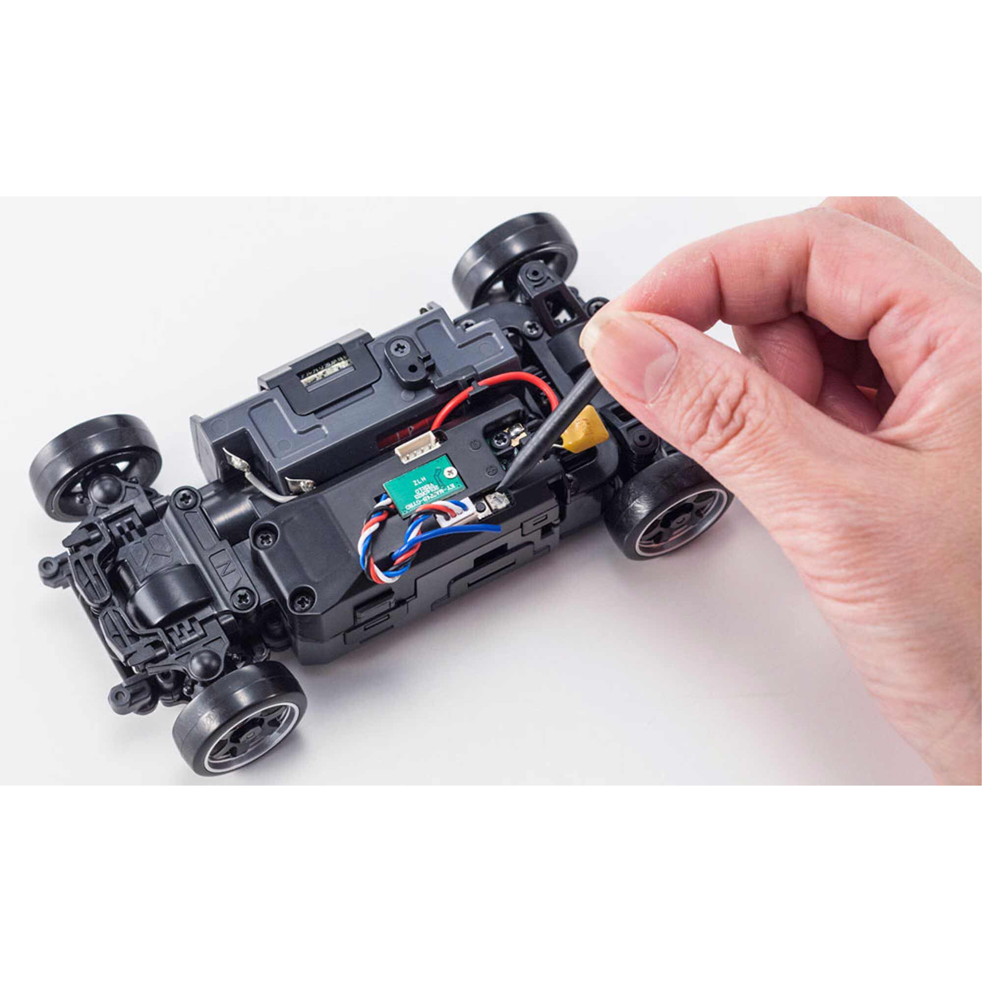 Kyosho 1/28 Nissan Skyline GT-R Nismo (R32) MINI-Z AWD RTR, Gun Metal