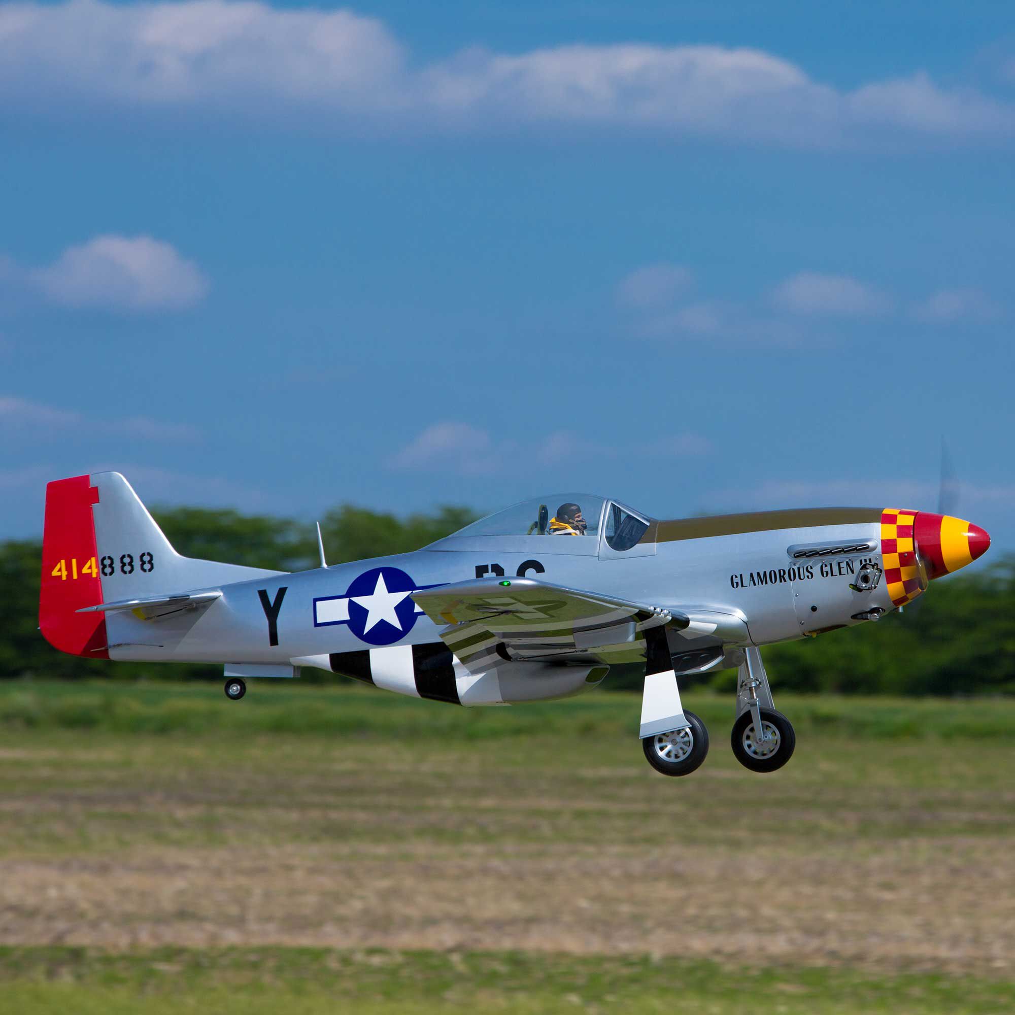 Hangar 9 P-51D Mustang 60cc ARF, 89"