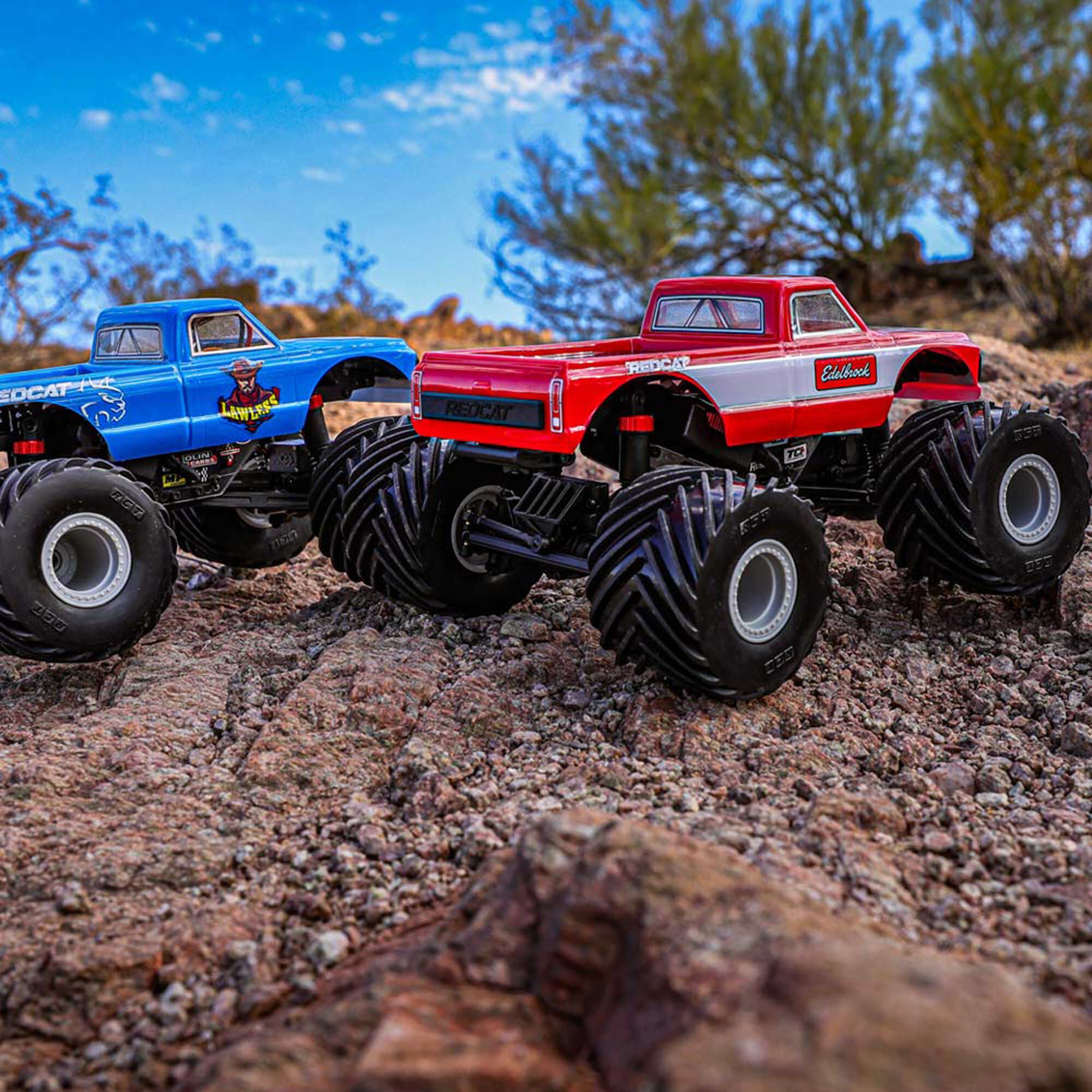Redcat Racing 1/18 MT-18 4x4 Monster Truck RTR, Blue