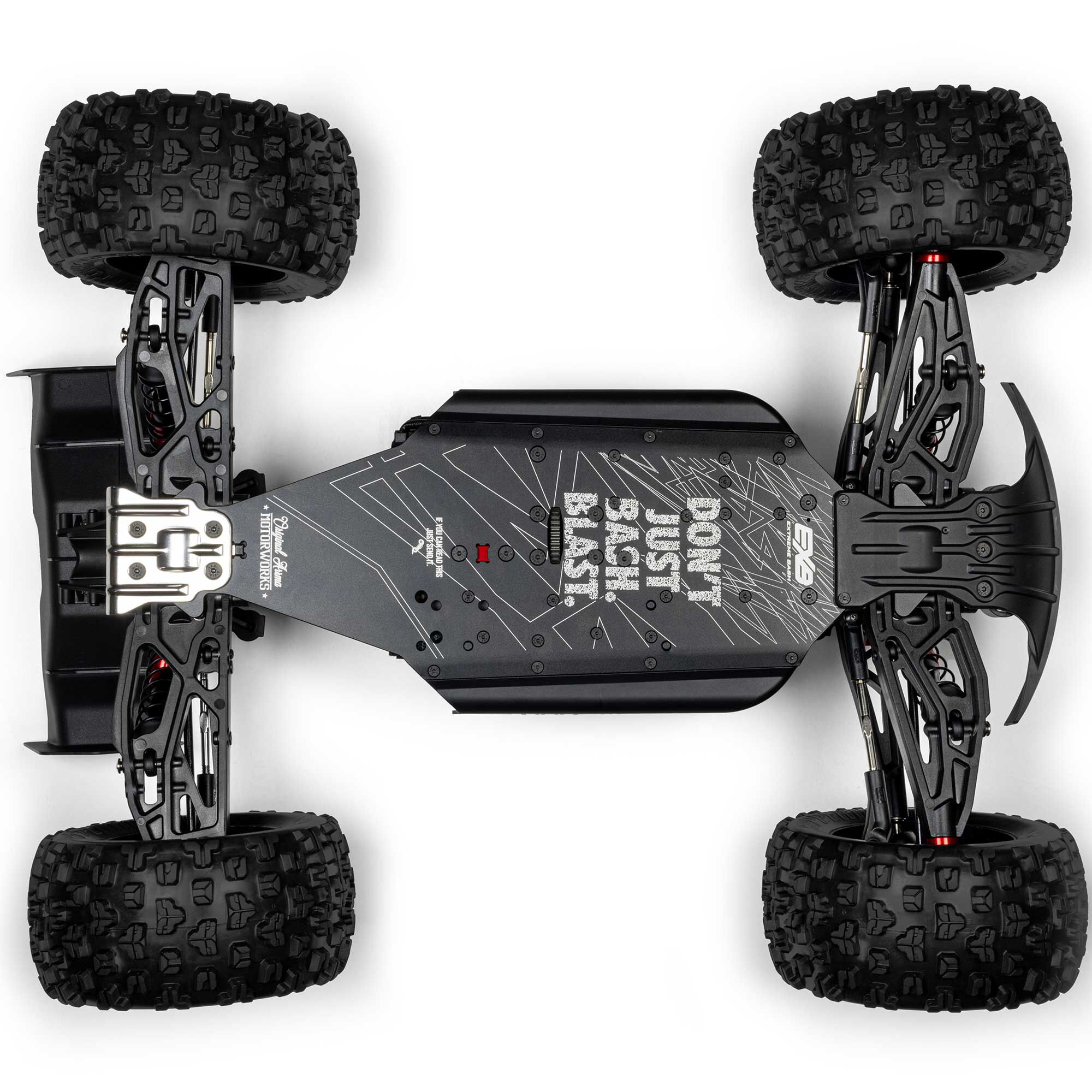 ARRMA 1/8 KRATON 6S EXB 4X4 RTR Brushless Speed Truck, BLACK