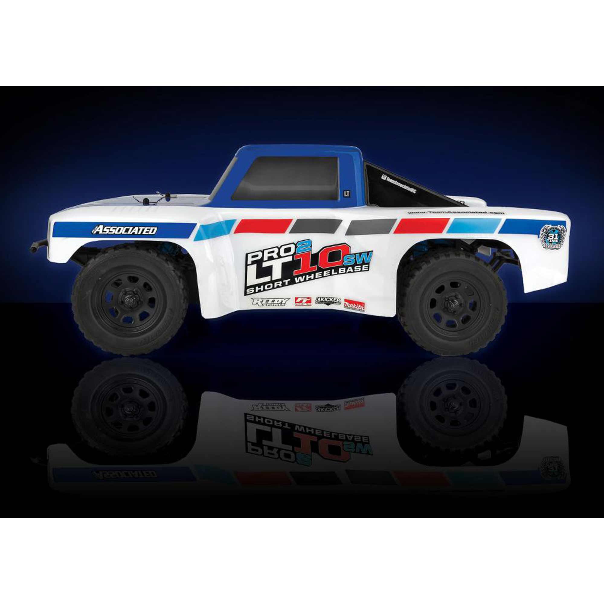 Team Associated 1/10 PRO2 LT10SW 2WD Short Course Truck RTR, LiPo Combo