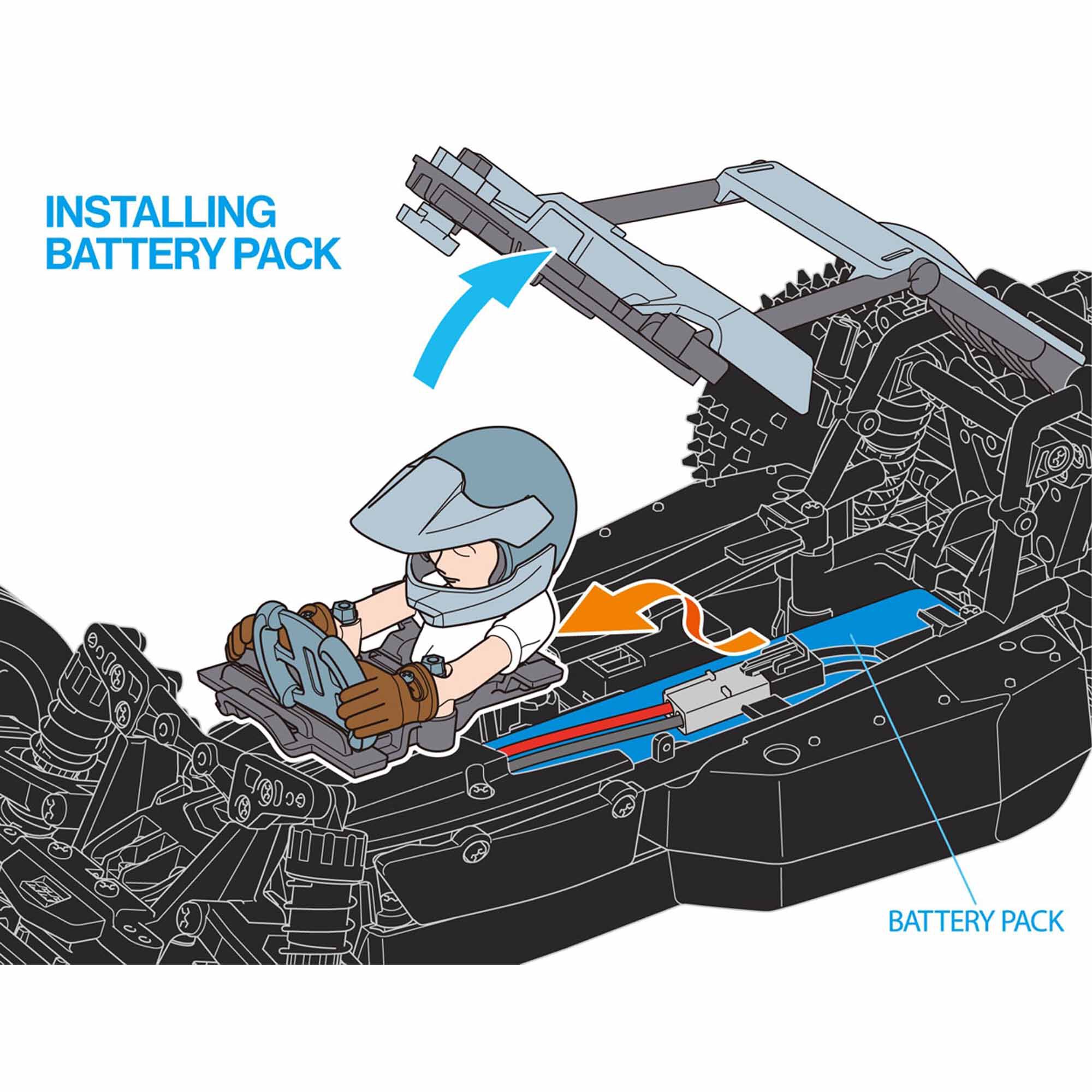 Tamiya 1/10 Fighter NXGEN DT-04 2WD Buggy Kit