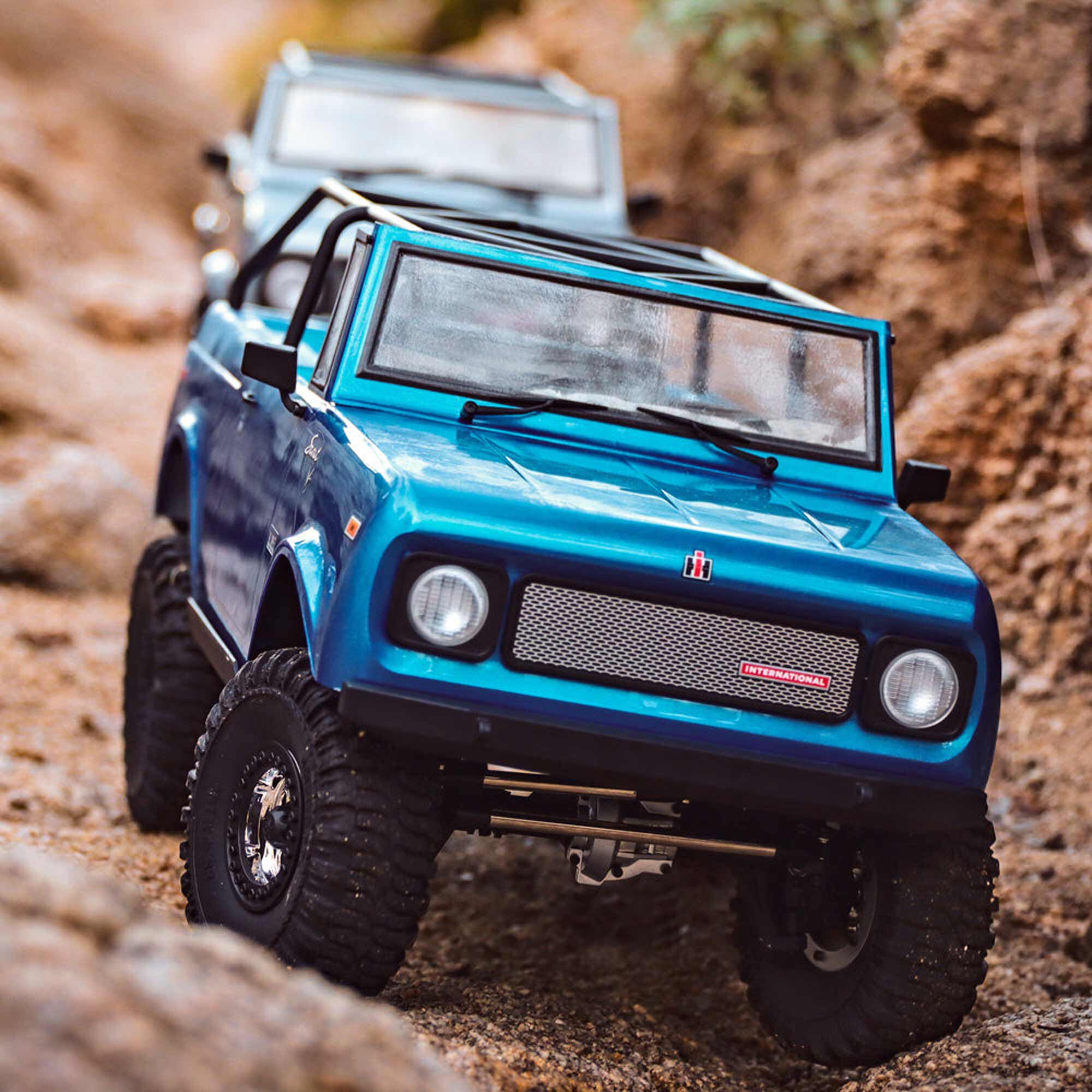 Redcat Racing 1/10 Gen9 International Scout 800A 4x4 Rock Crawler RTR, Blue