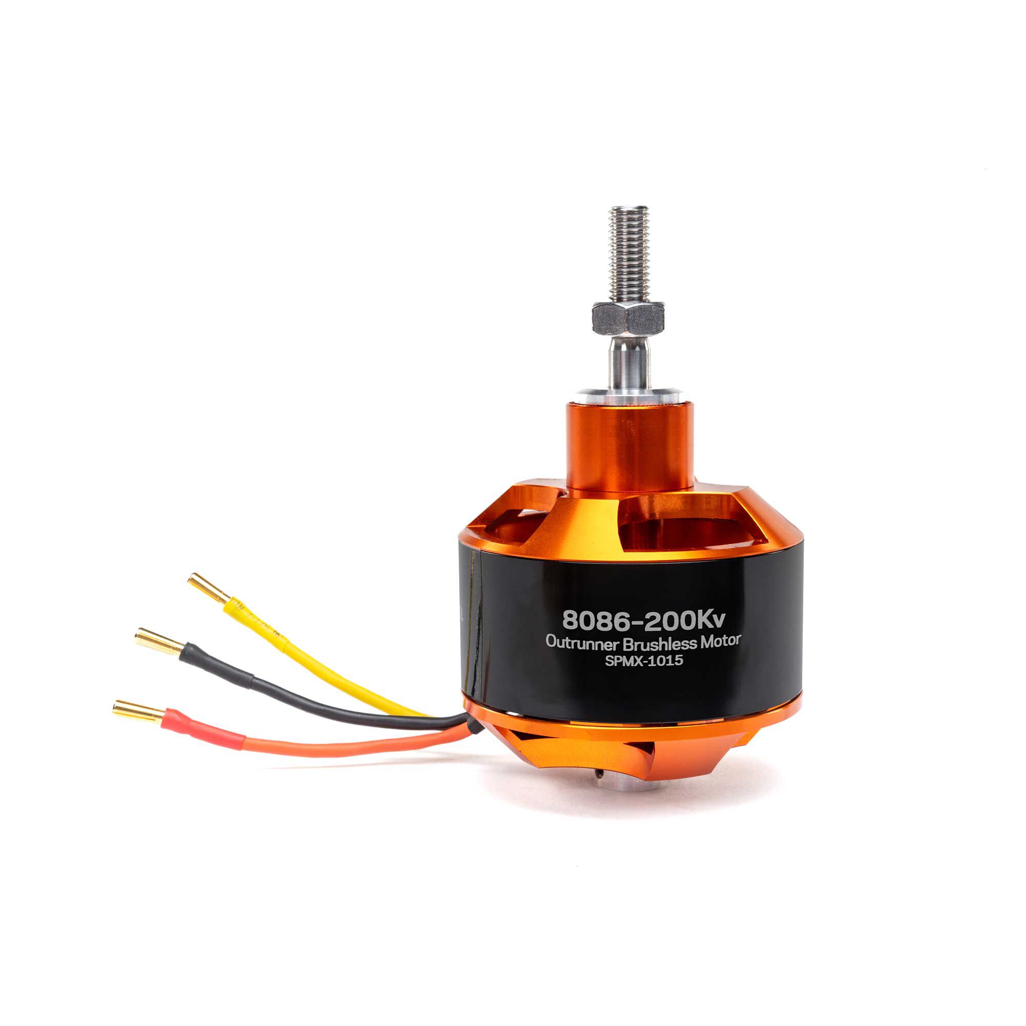 Spektrum Accessories Avian Brushless Outrunner Motor, 8086-200Kv 24-Pole (40cc)